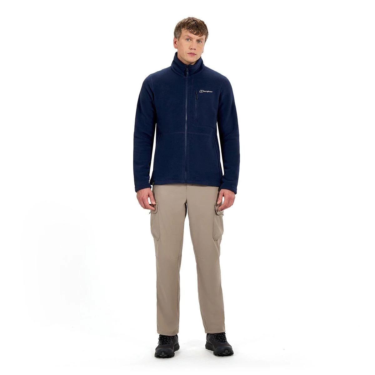 Men's Activity InterActive Full Zip Fleece Jacket - Navy - Image 8