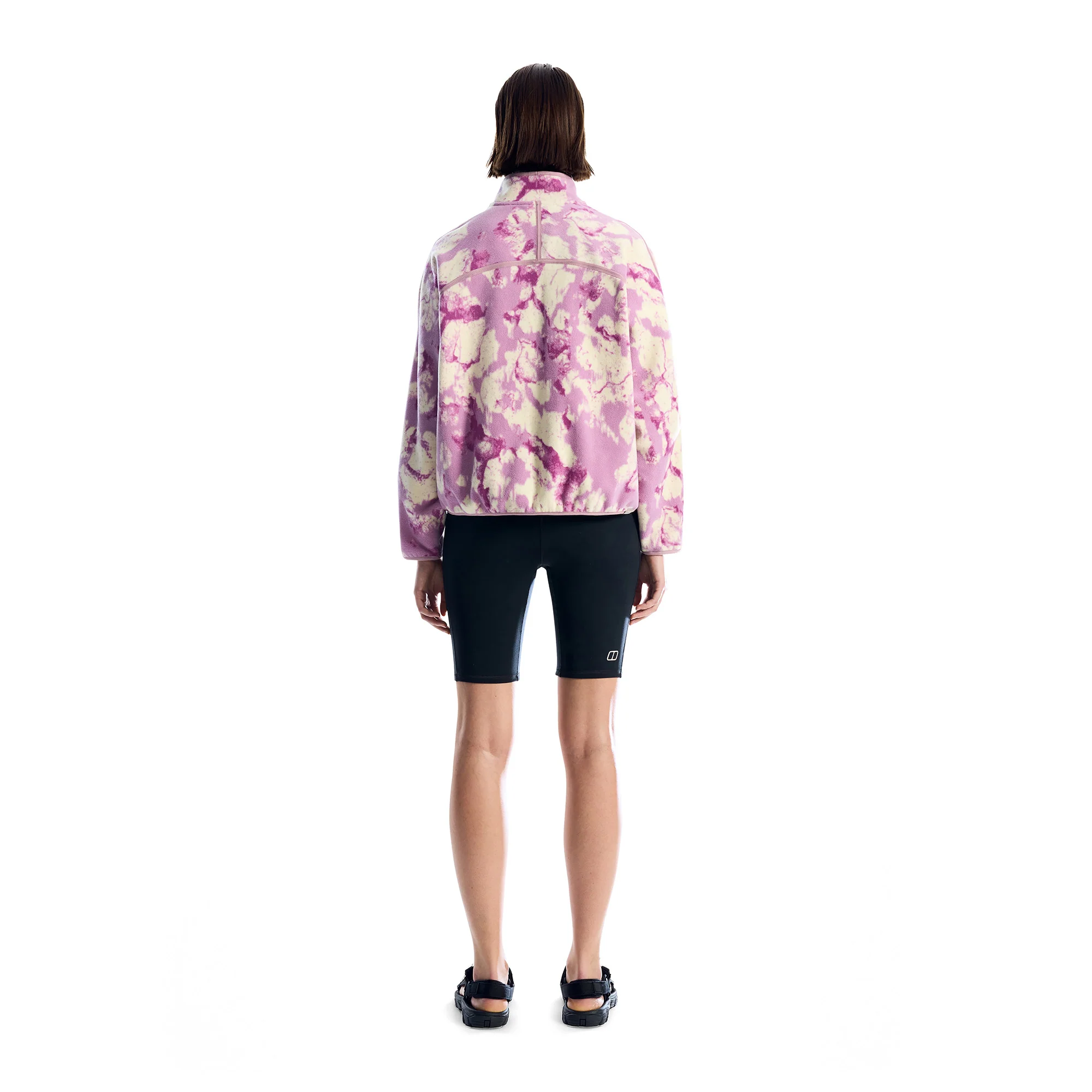 Women's Bamburgh 1/2 Zip Fleece - Purple - Image 7