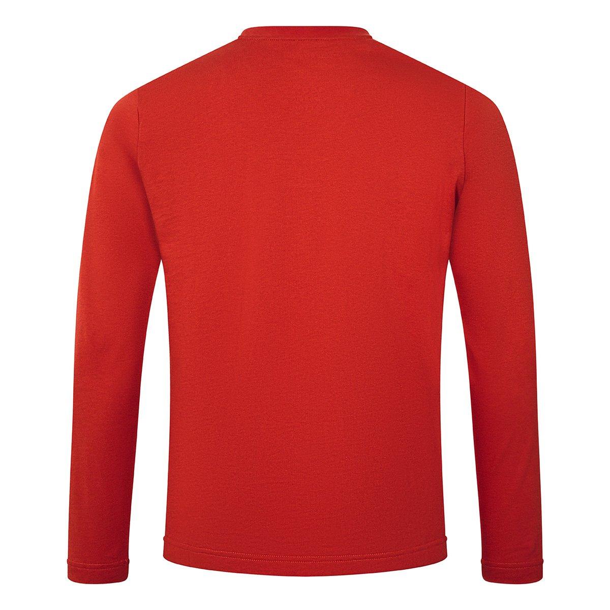 Men's Big Logo Long-Sleeve T-Shirt - Orange - Image 2