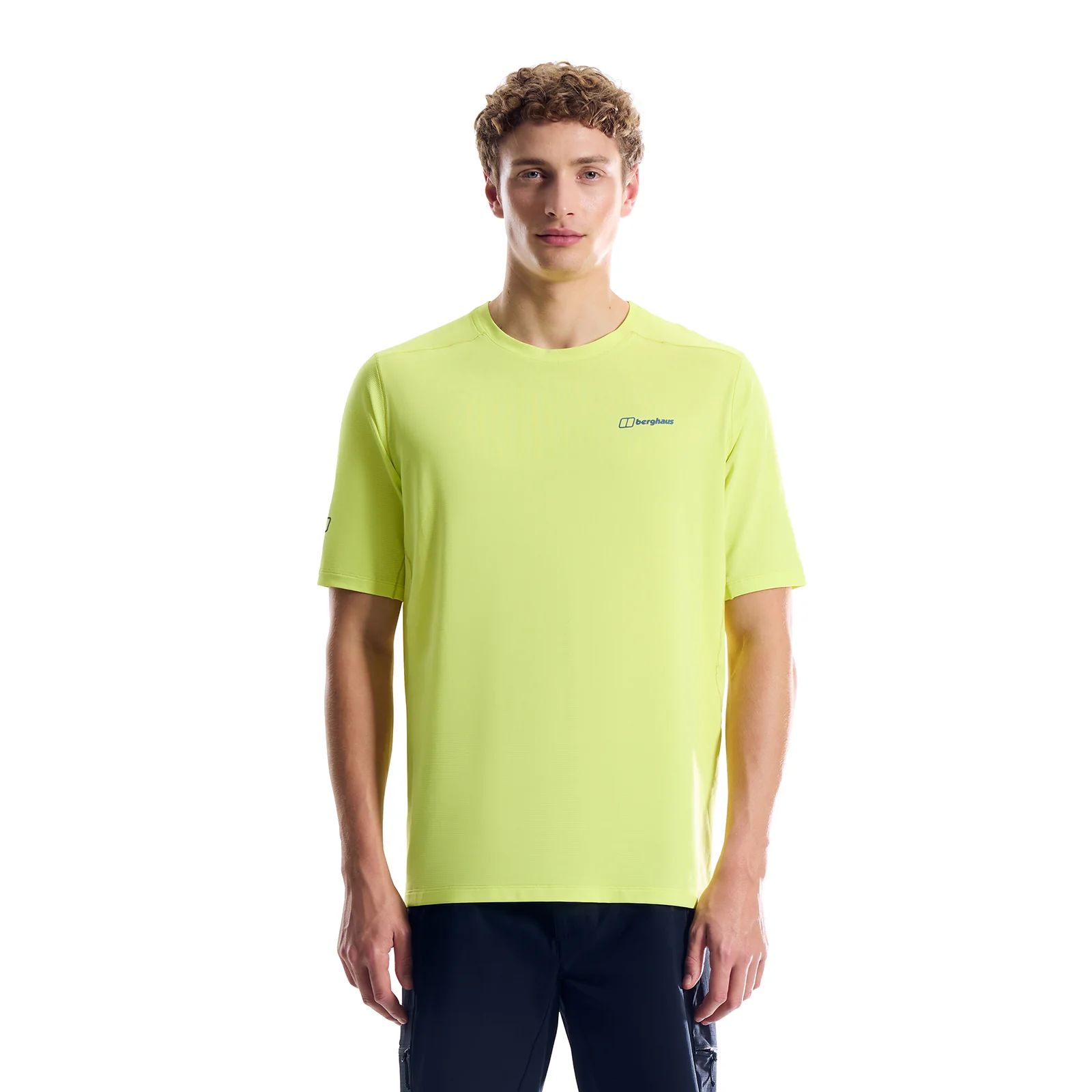 Men's Bowburn Tech T-Shirt - Yellow - Image 2