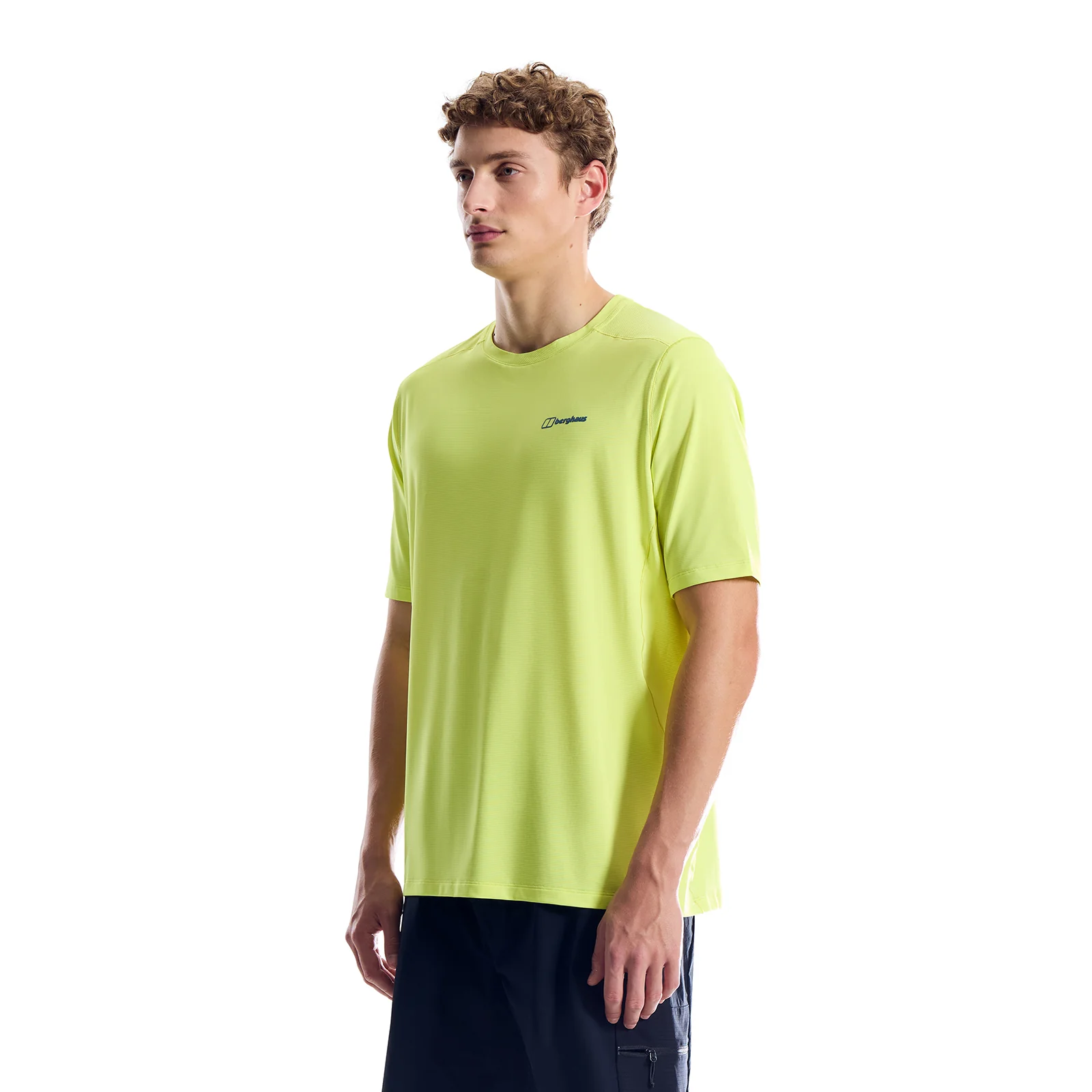 Men's Bowburn Tech T-Shirt - Yellow - Image 3