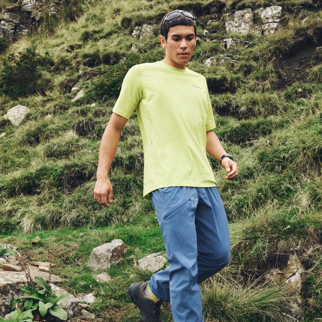 Men's Bowburn Tech T-Shirt - Yellow - Image 8