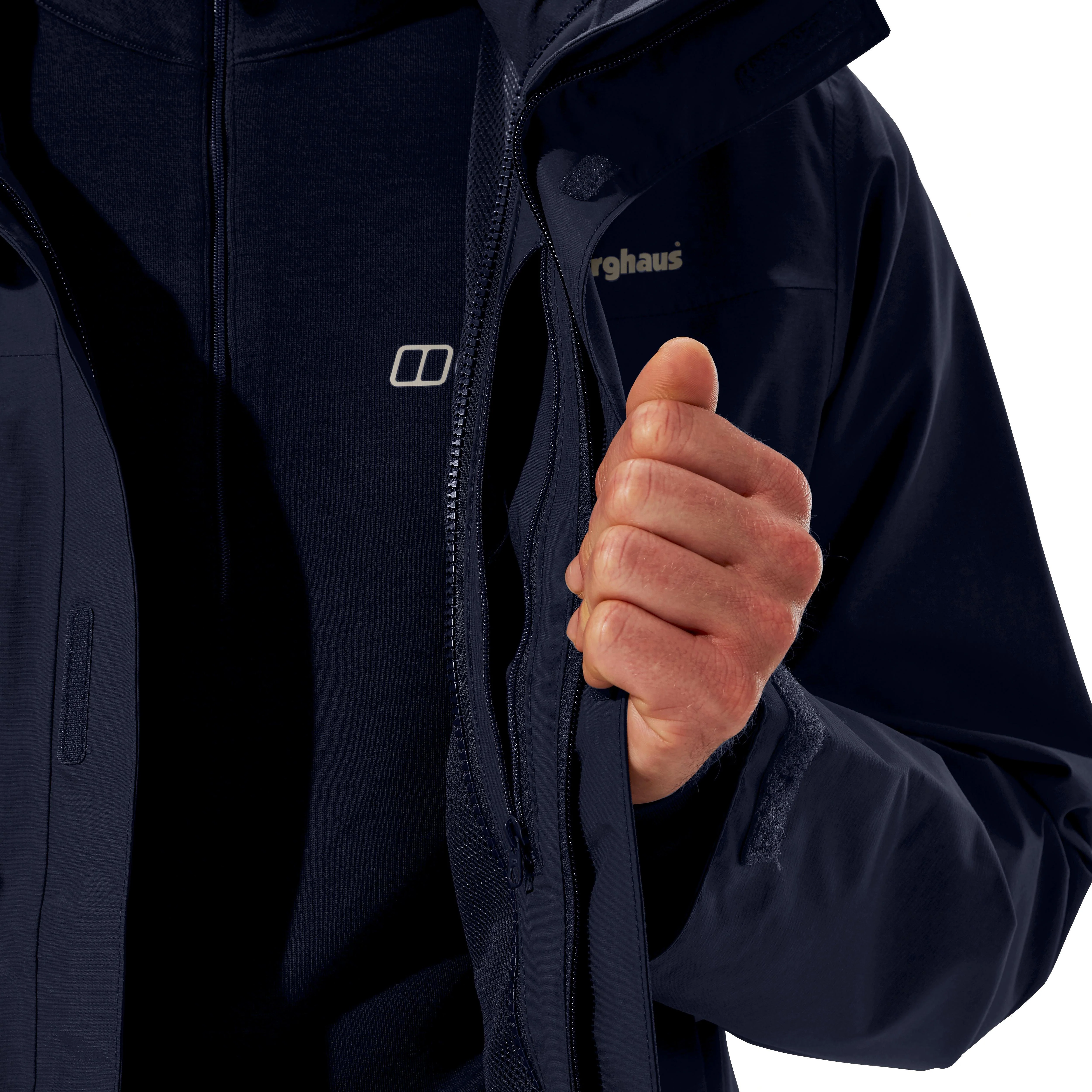 Men's Hillwalker InterActive Jacket - Navy - Image 6