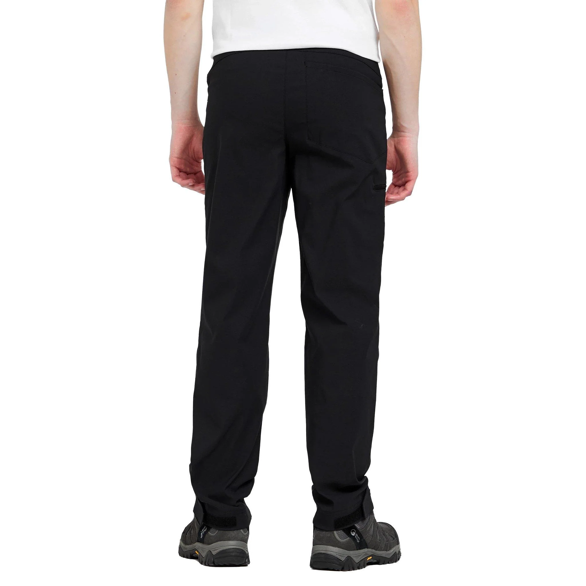 Kids' Woven Walking Pants - Black - Image 4