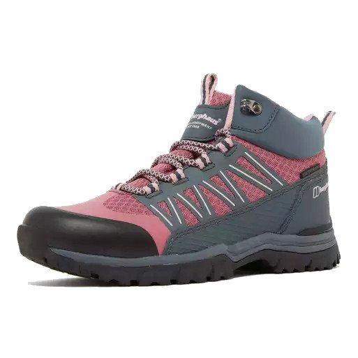 Kids' Explorer Mid Waterproof Hiking Boots - Pink - Image 2