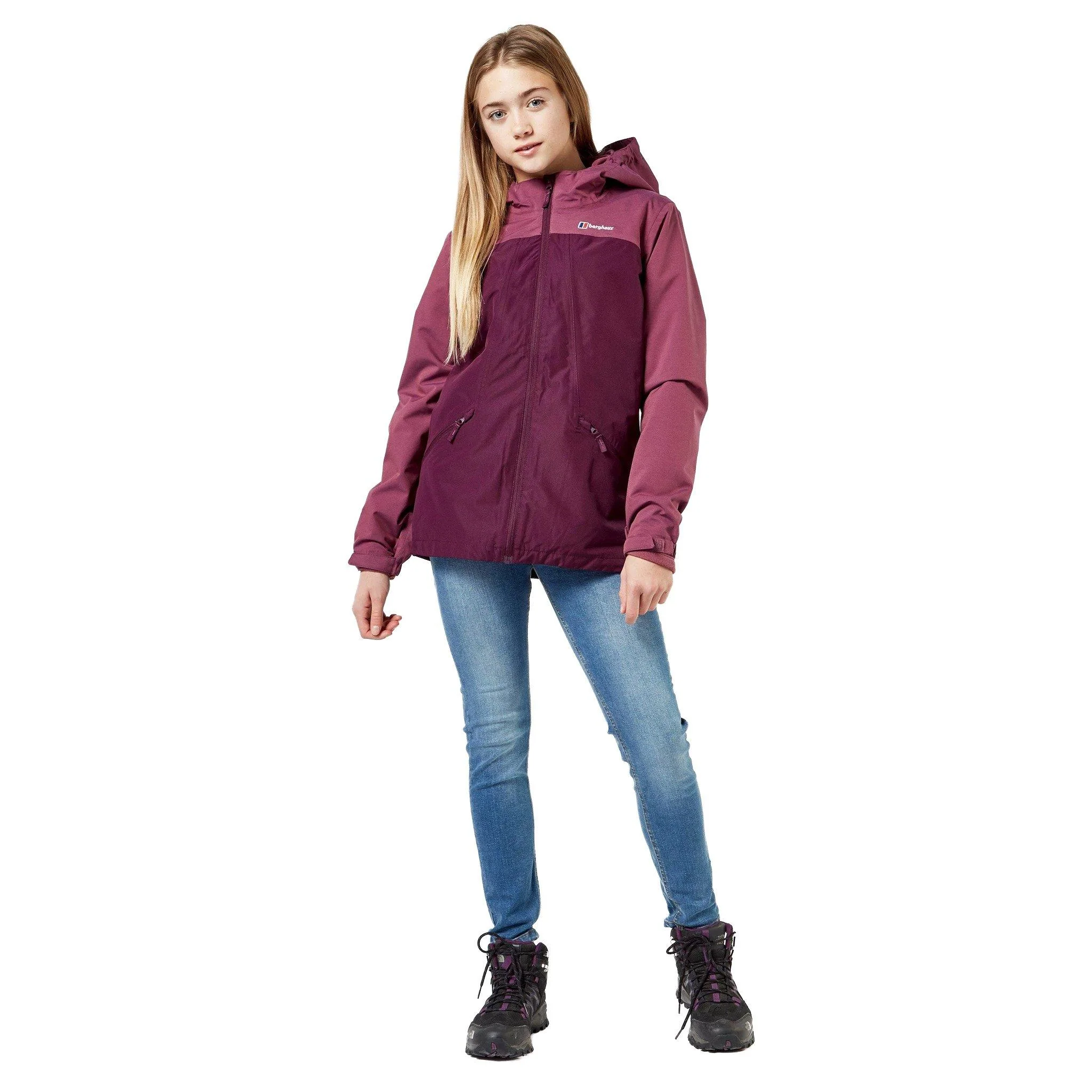 Kids' Grassholme 3-in-1 Jacket - Pink - Image 7