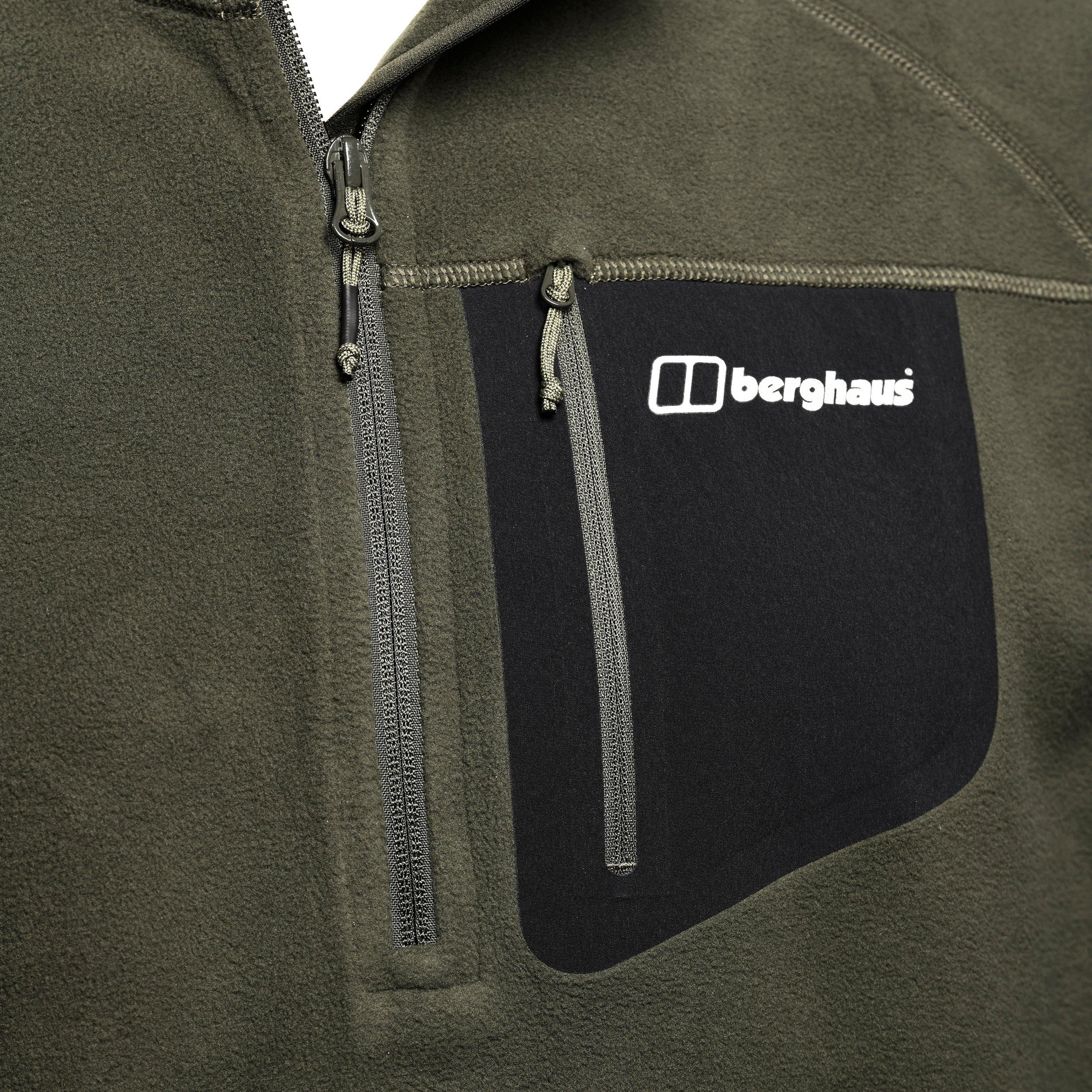 Men's Kedron 1/2 Zip Fleece - Forest Night - Image 3