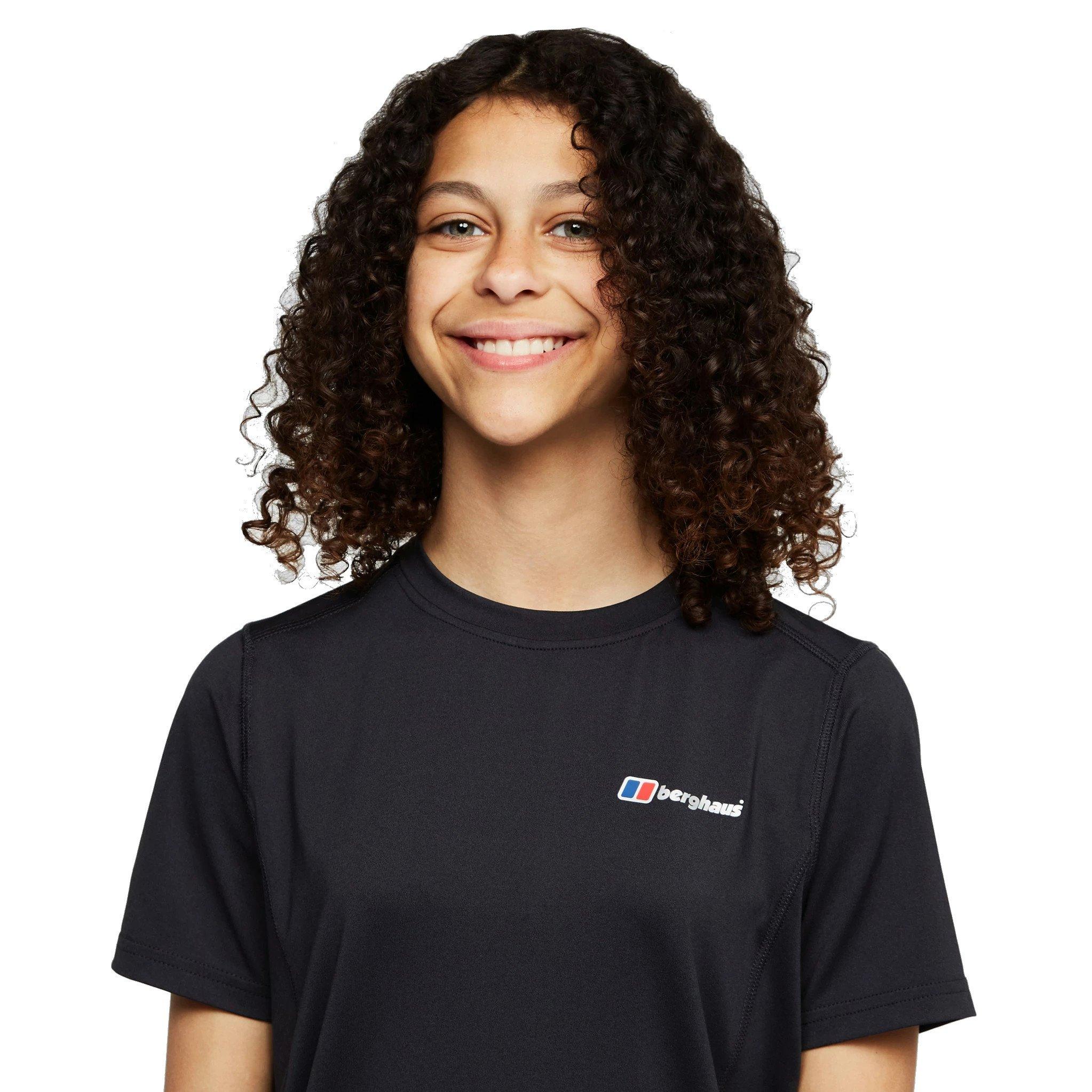 Kids' Logo Tech T-Shirt - Black - Image 3