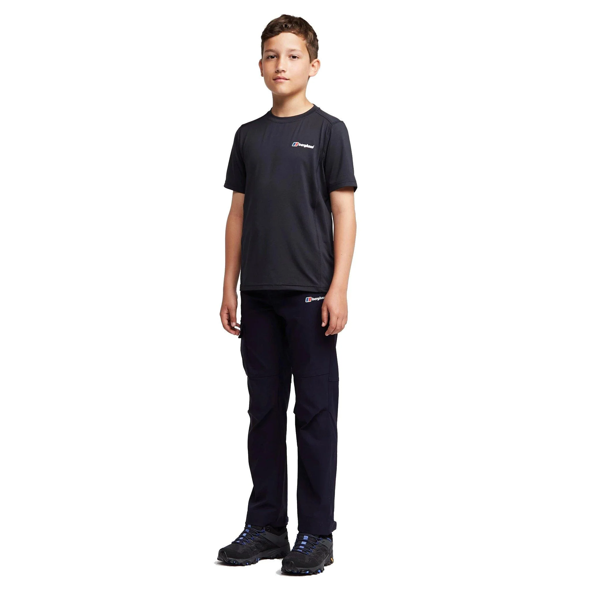 Kids' Logo Tech T-Shirt - Black - Image 4