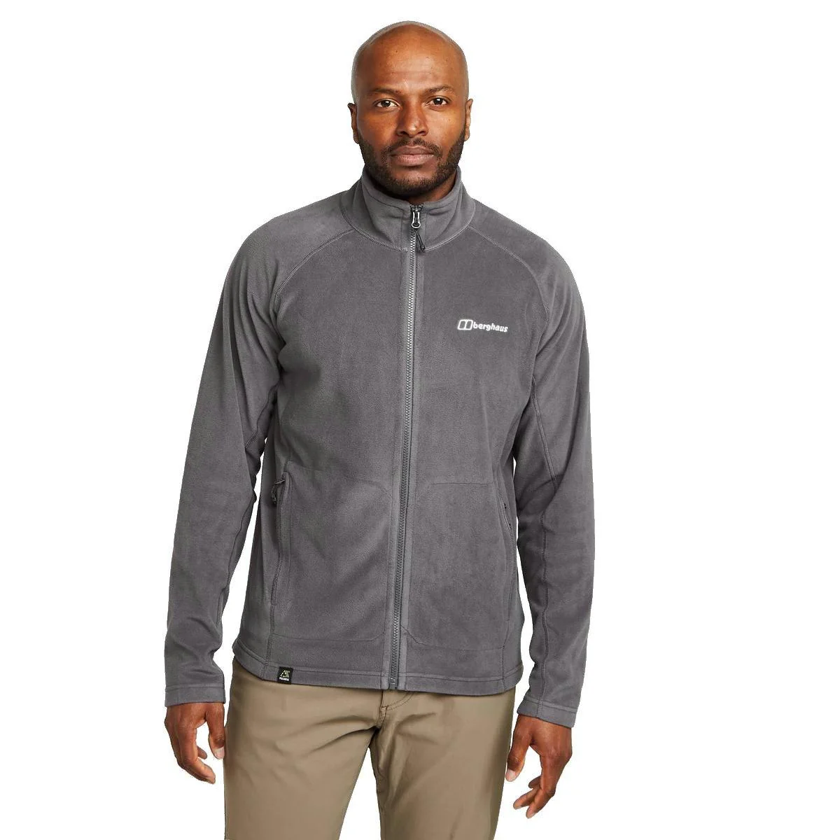 Men's Hartsop Full Zip Fleece - Grey - Image 5