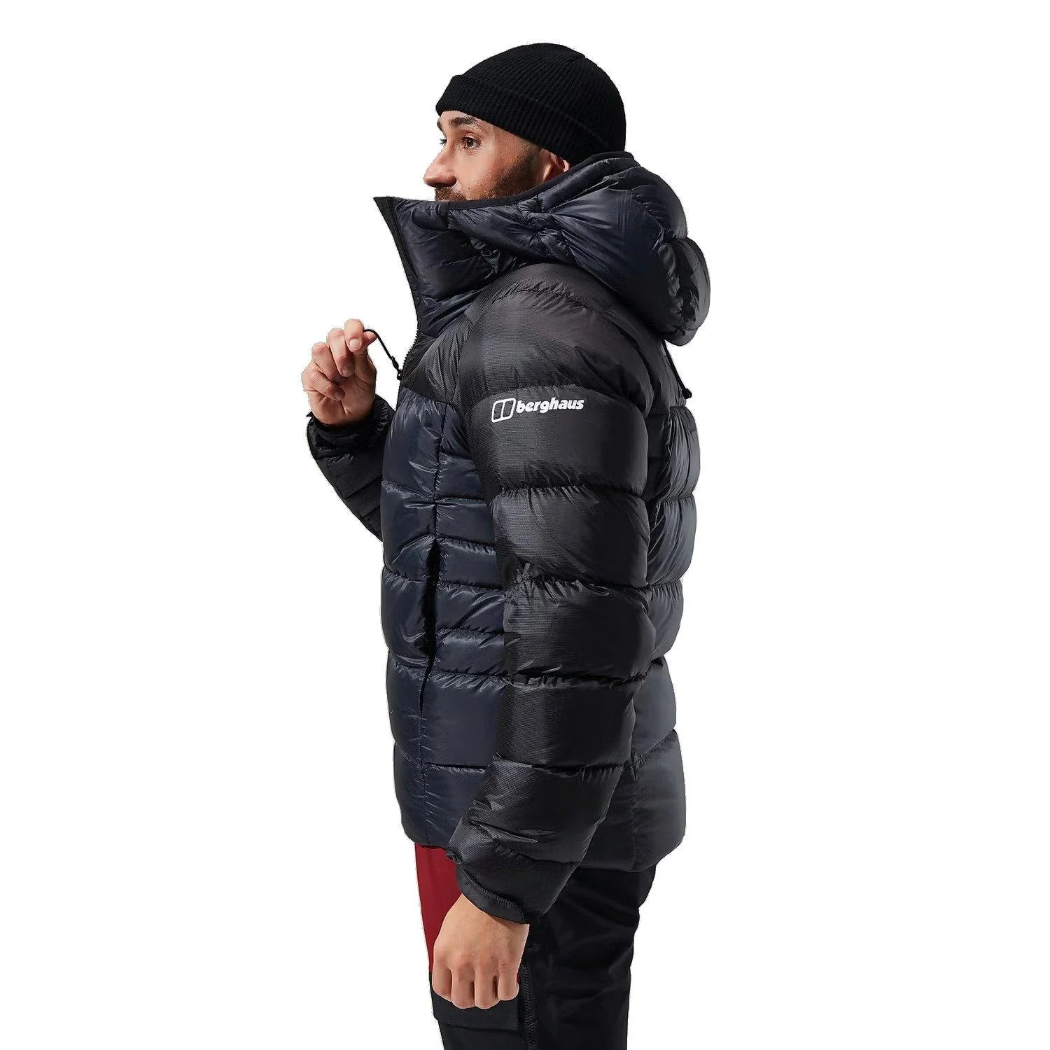 Men's MTN Arete Ultra Down Hoody - Black - Image 5