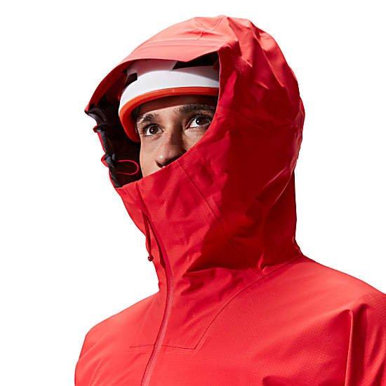Men's MTN Guide Alpine Pro Jacket - Red - Image 9