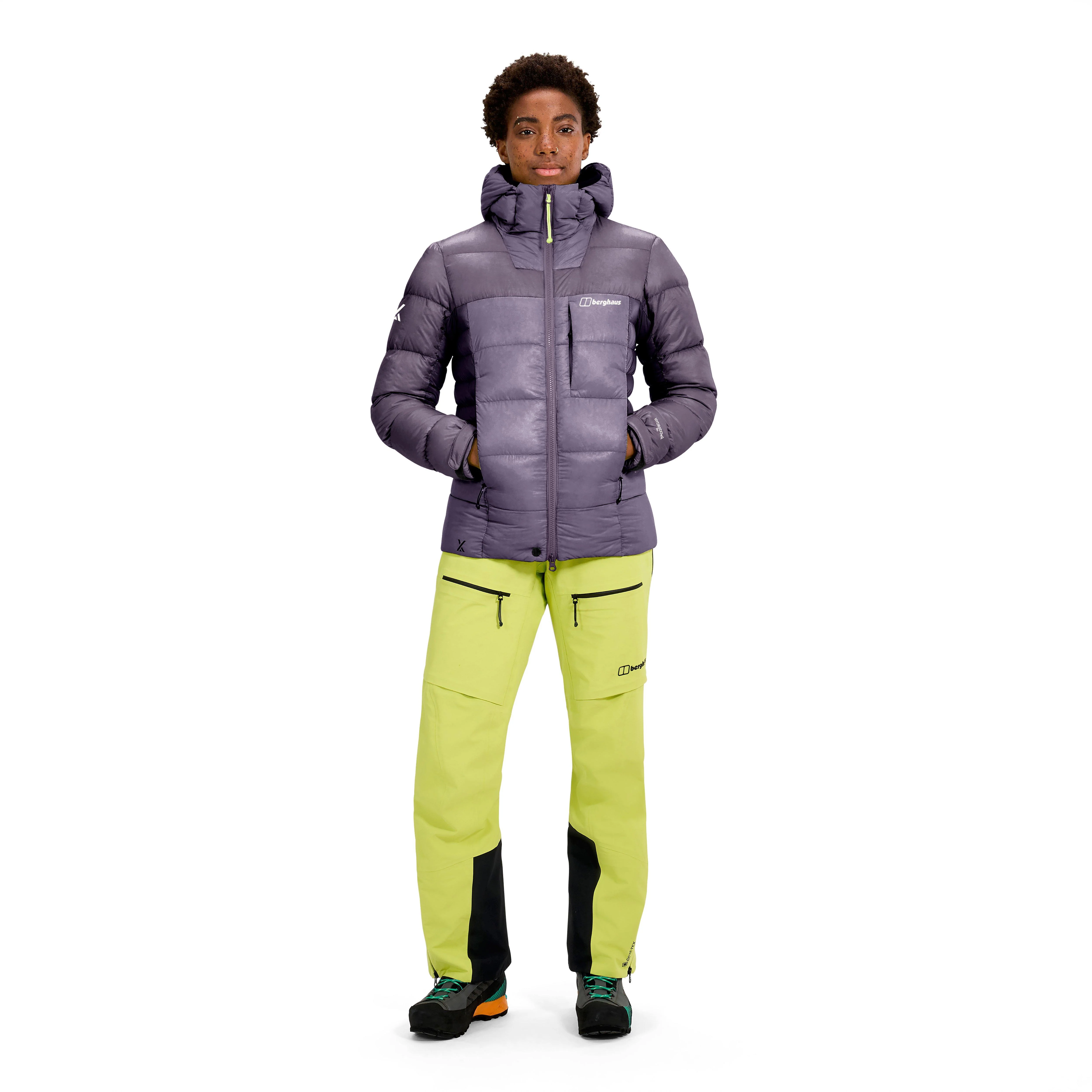 Women's MTN Arete Ultra Down Hoody - Purple - Image 10