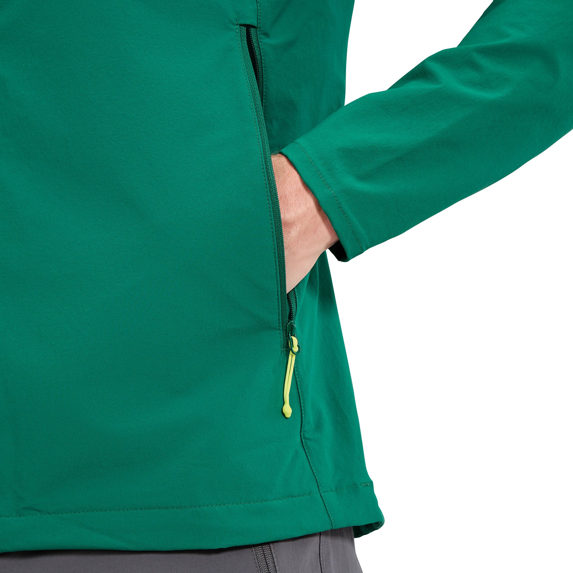 Men's Ridge-Roamer Lite Softshell Jacket - Green - Image 8