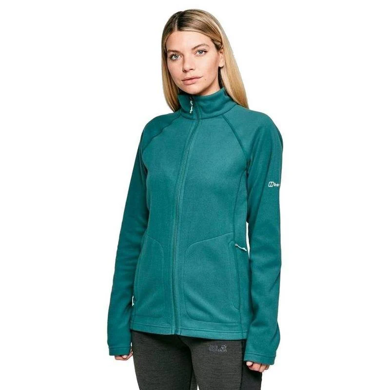 Women's Hartsop Full Zip Fleece - Green - Image 3