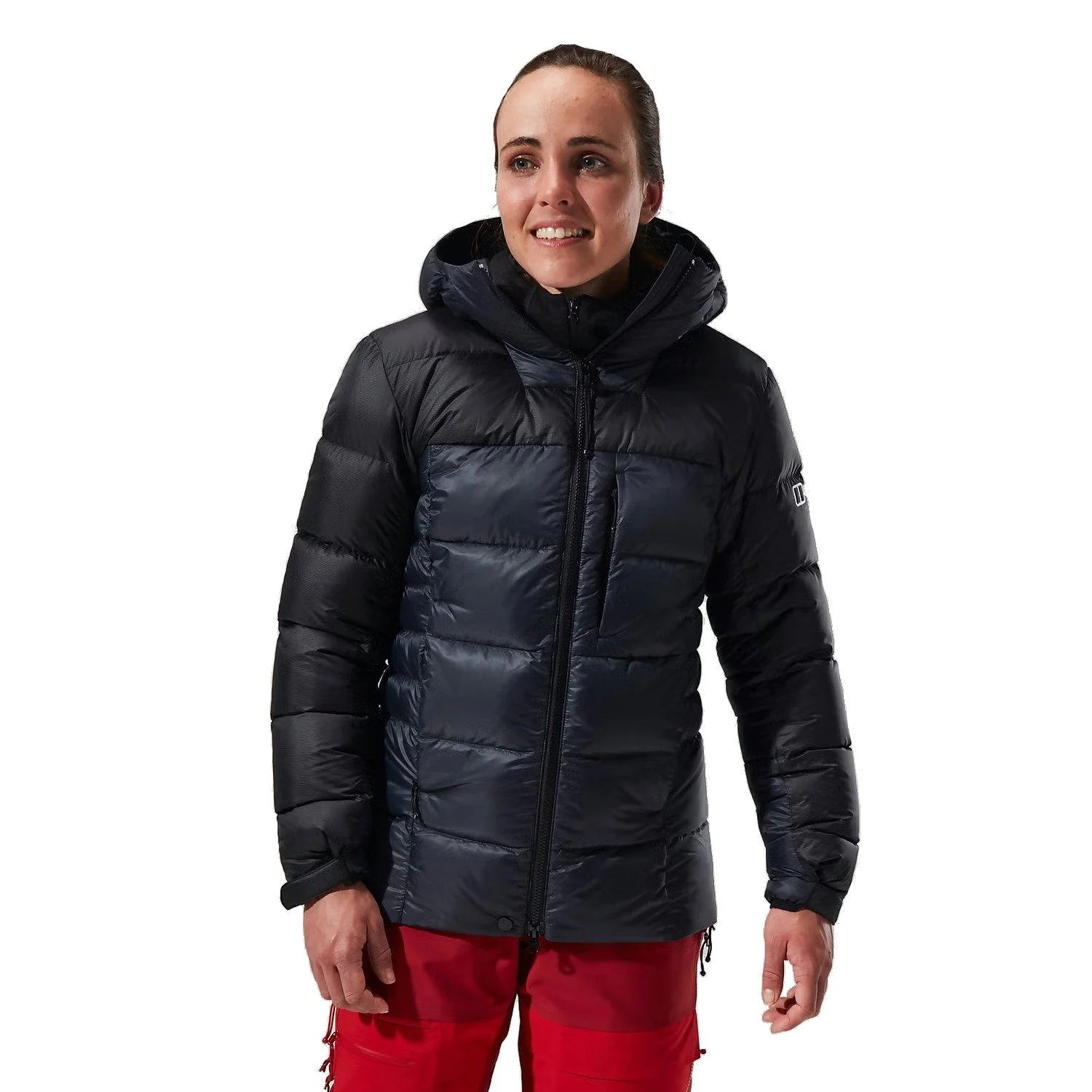 Women's MTN Arete Ultra Down Hoody - Black - Image 3