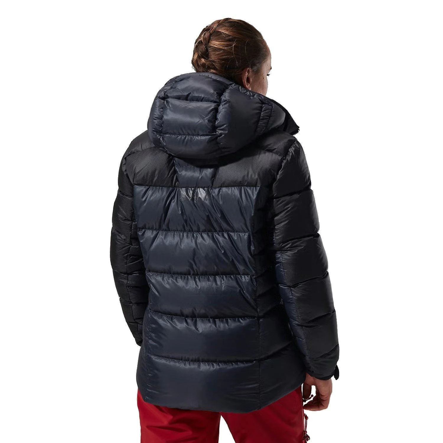 Women's MTN Arete Ultra Down Hoody - Black - Image 4