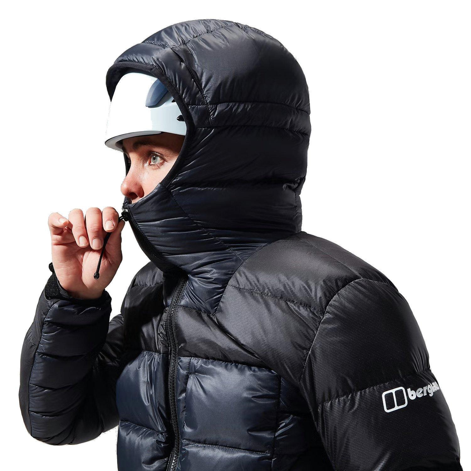 Women's MTN Arete Ultra Down Hoody - Black - Image 5