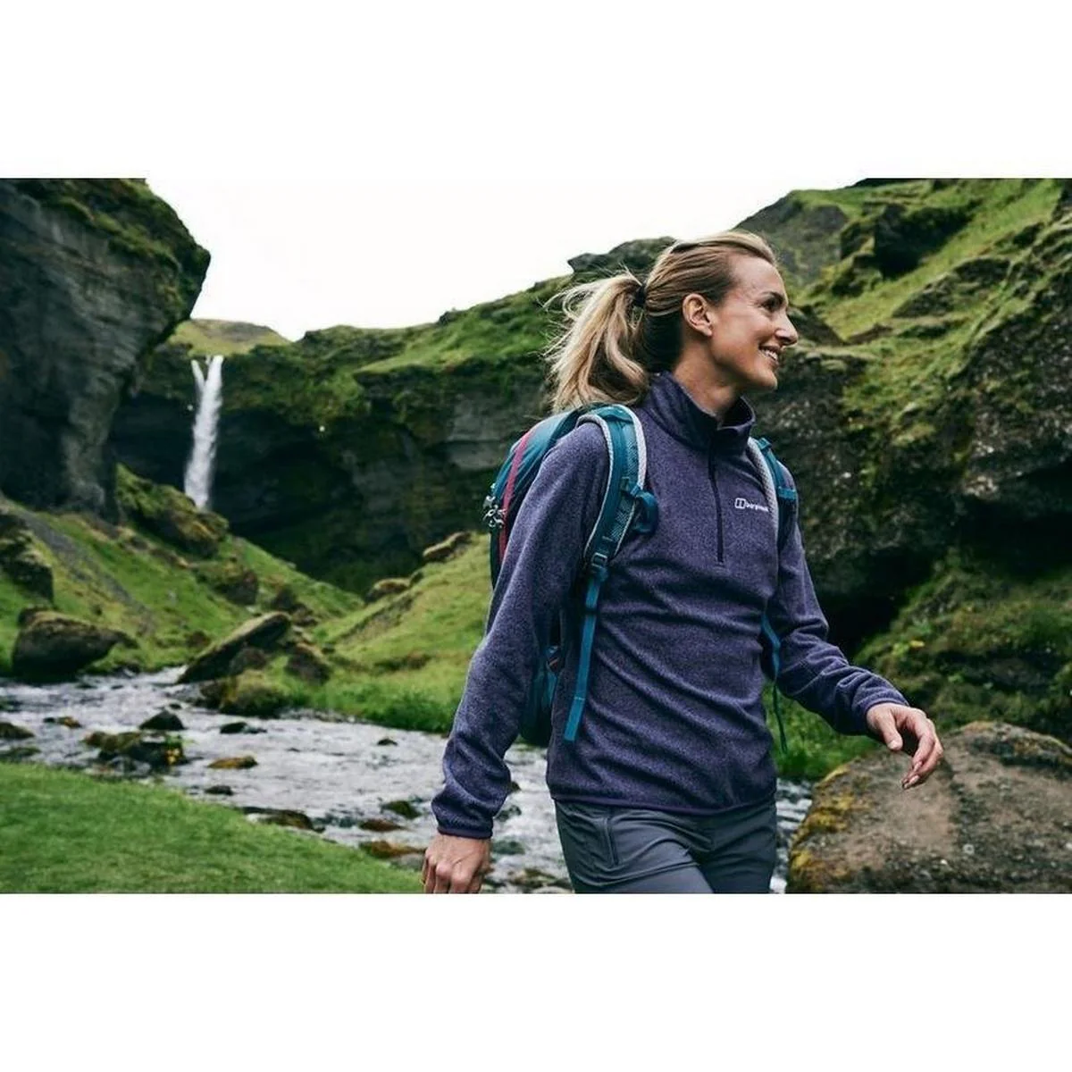 Women's Hendra Half Zip Fleece -  Astral Aura - Image 5