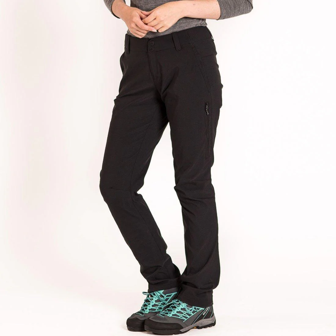 Women's Ortler 2.0 Trousers (31") - Black - Image 2