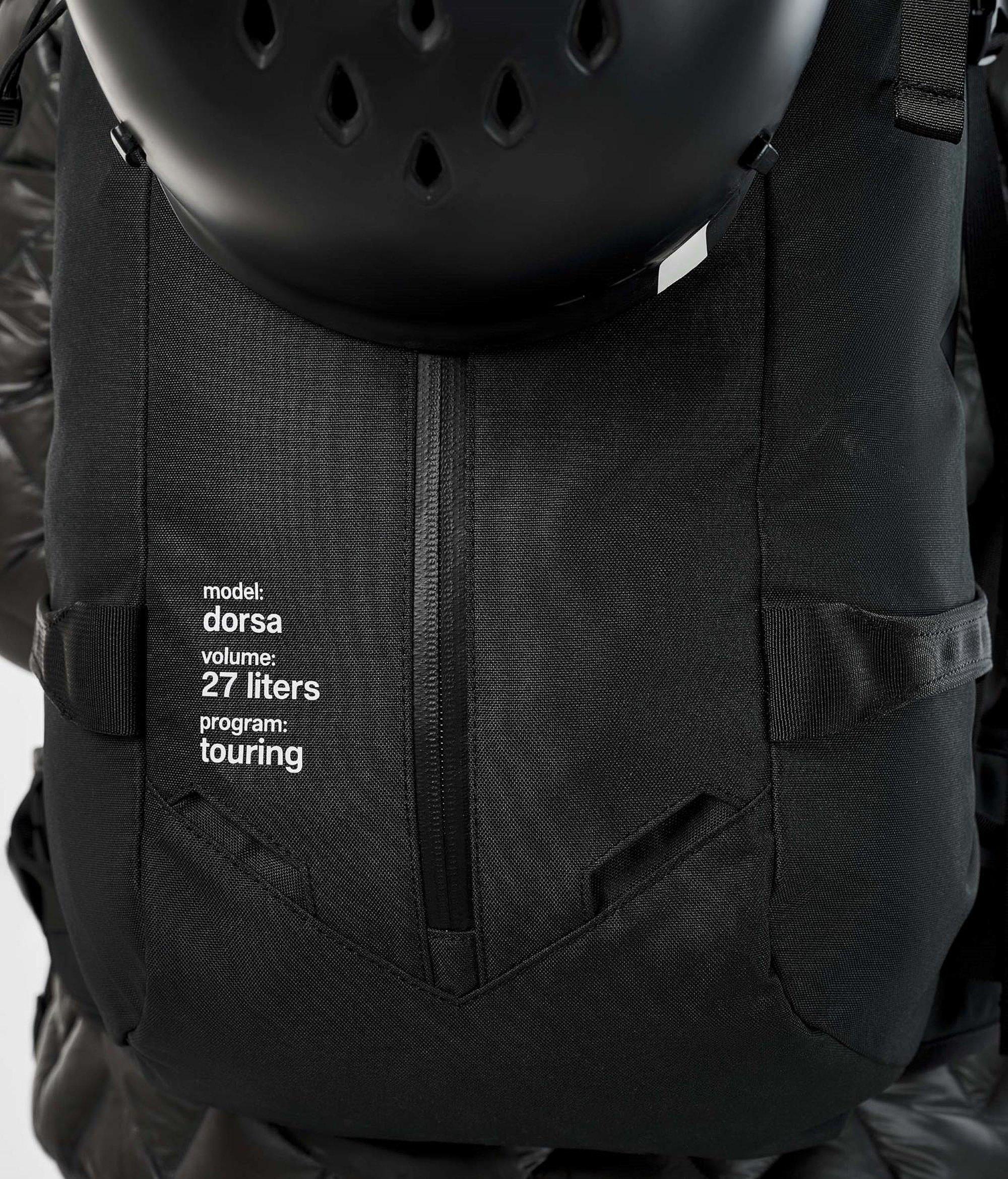 Dorsa 27L Backpack - Black / White - Image 6