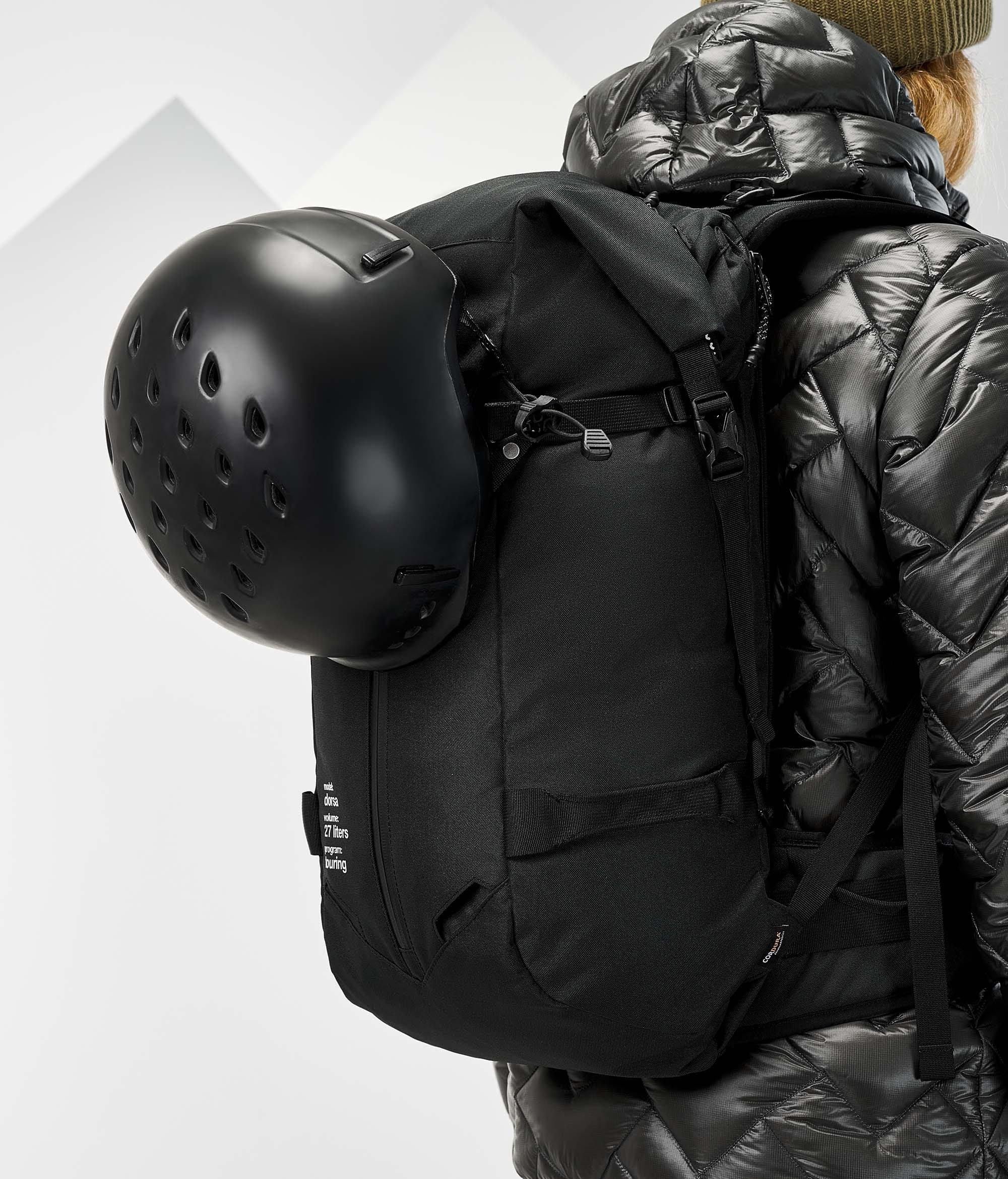 Dorsa 27L Backpack - Black / White - Image 7