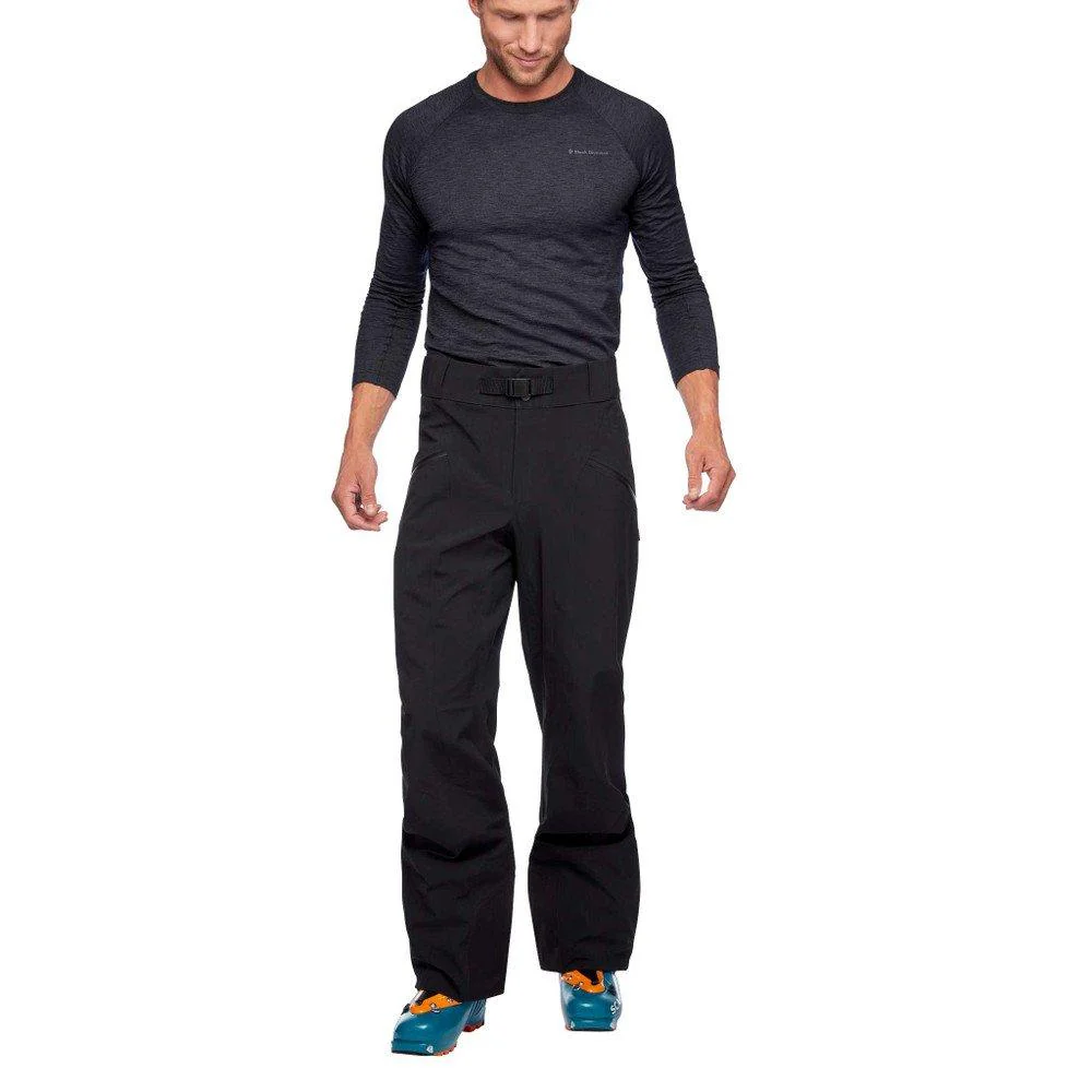 Men's Recon Stretch Ski Pants - Black - Image 3