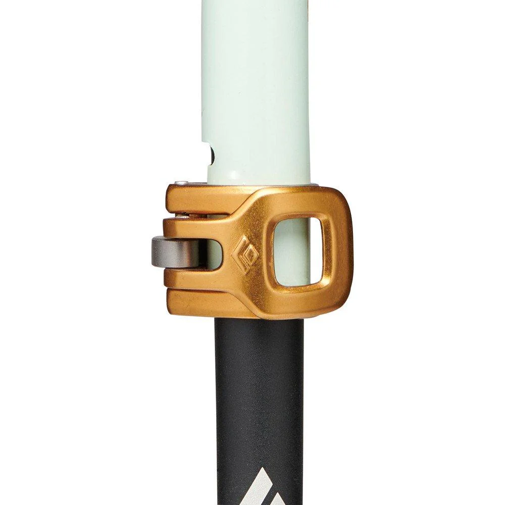 Traverse Pro Ski Poles 140cm - Green - Image 5