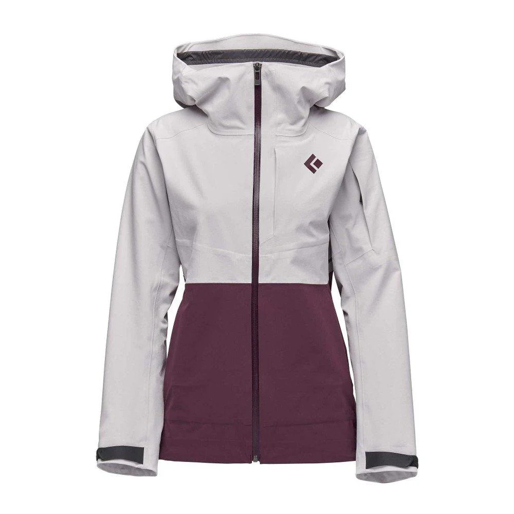 Women's Recon Stretch Ski Shell Jacket - Purple