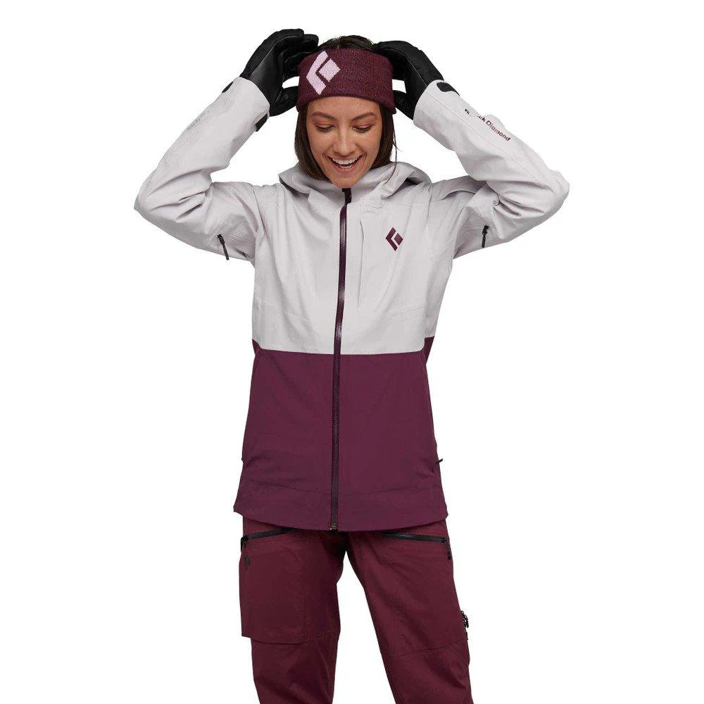 Women's Recon Stretch Ski Shell Jacket - Purple - Image 3