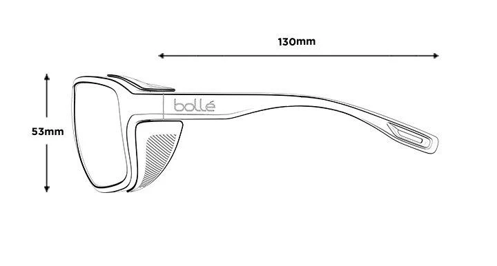 Pathfinder Category 4 Sunglasses - Black - Image 3