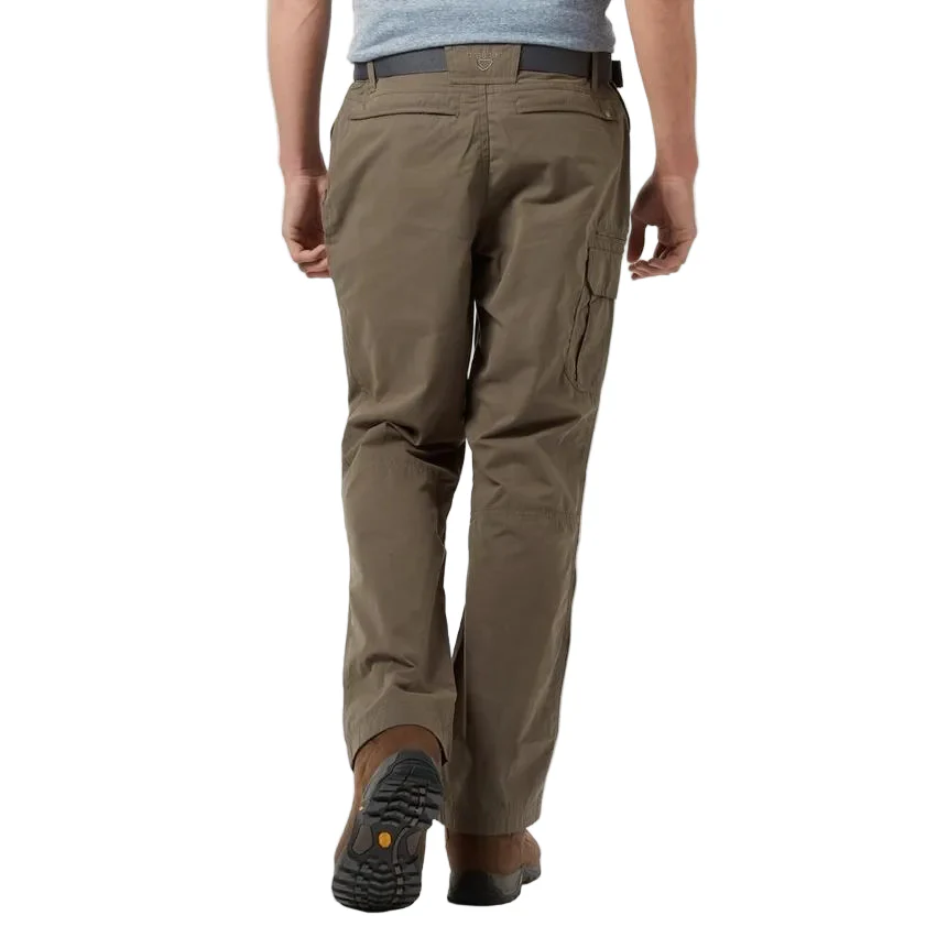 Men's Walking Trousers - Regular - Brown - Image 2