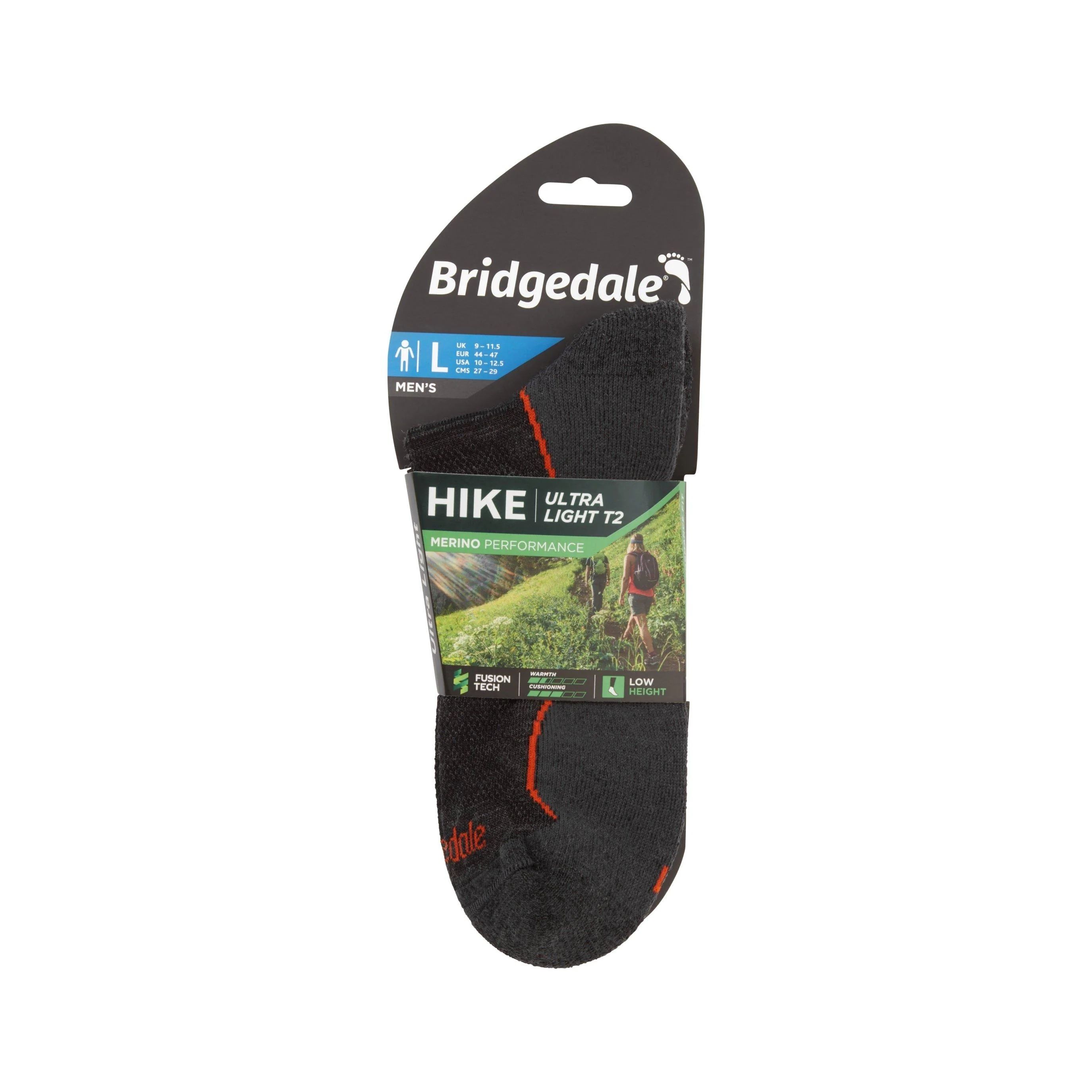 Men's Hike Ultralight T2 Socks - Grey - Image 3