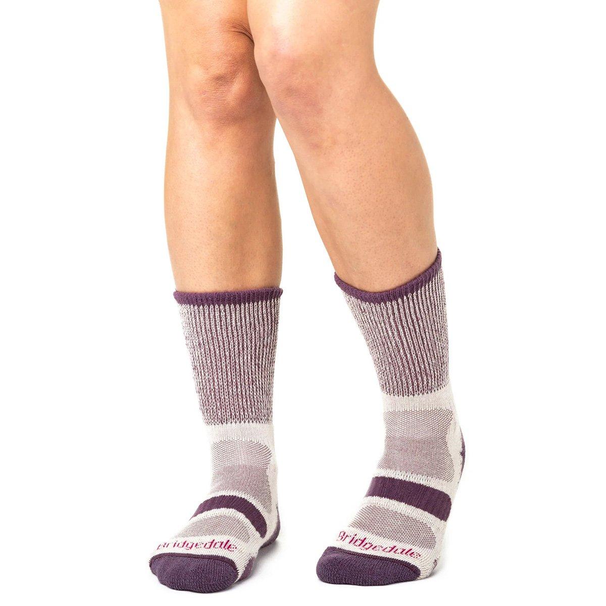Women's Cotton Cool Hike Lightweight Socks - Purple - Image 3
