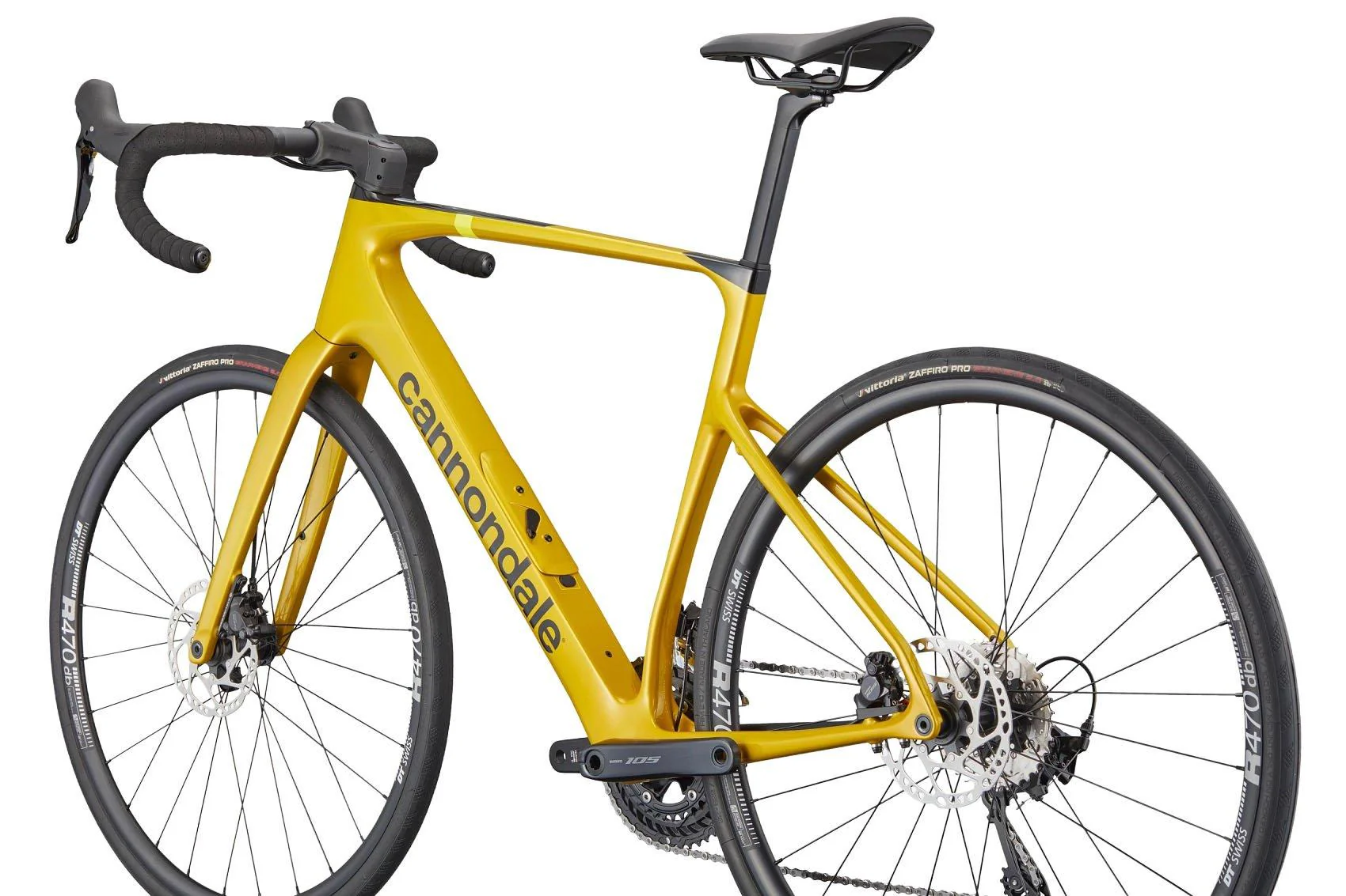 Synapse Carbon 5 Road Bike - Yellow - Image 6