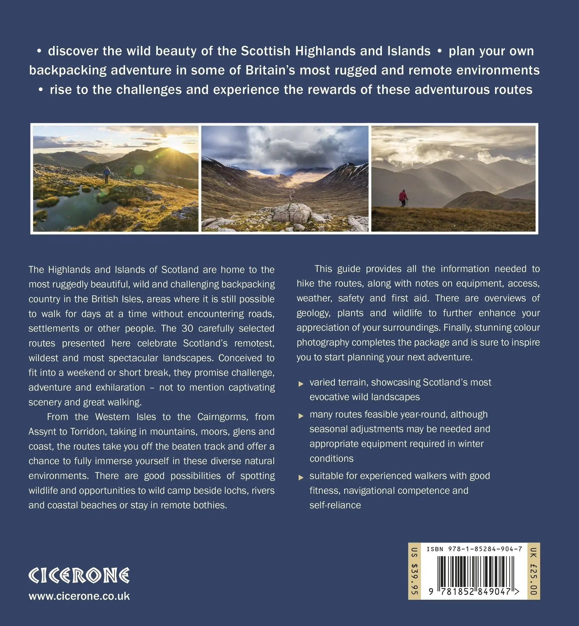 Scottish Wild Country Backpacking by Peter Edwards, David Lintern and Stefan Durkacz - Image 2