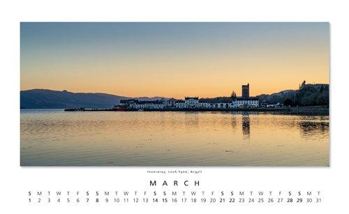 2026 Scotland Panorama Calendar - Image 3