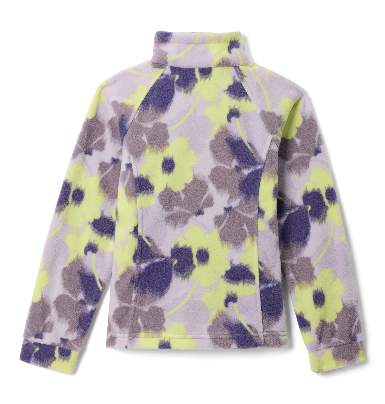 Kids' Benton Springs II Printed Full Zip Fleece - Purple - Image 2
