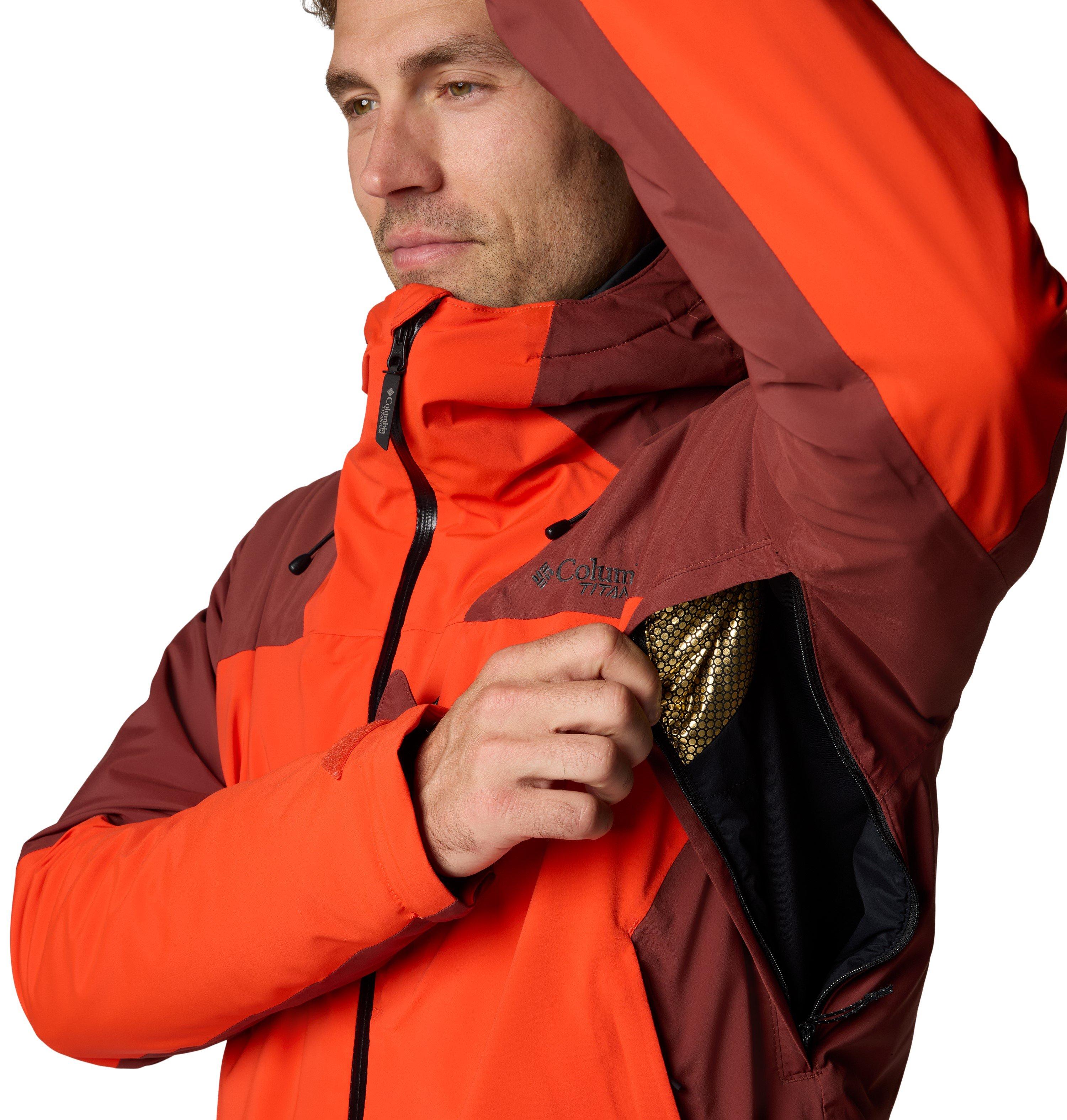 Men's Cirque Bowl Ski Jacket - Red - Image 3