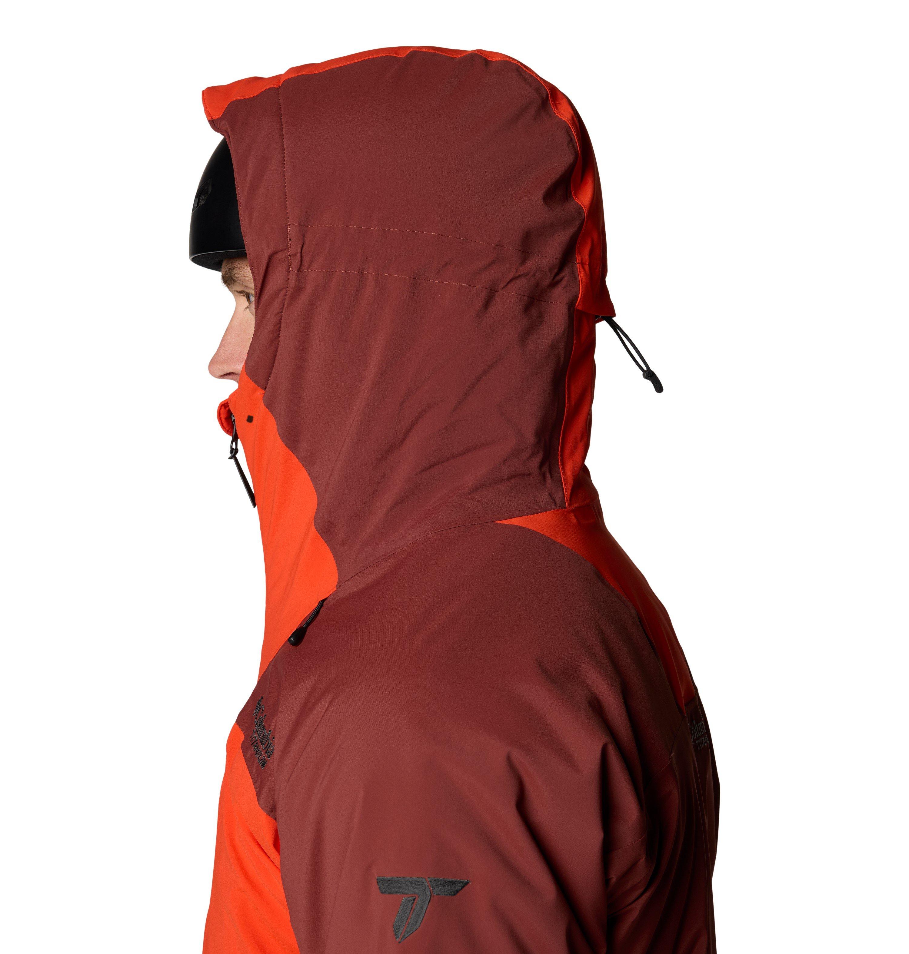 Men's Cirque Bowl Ski Jacket - Red - Image 8