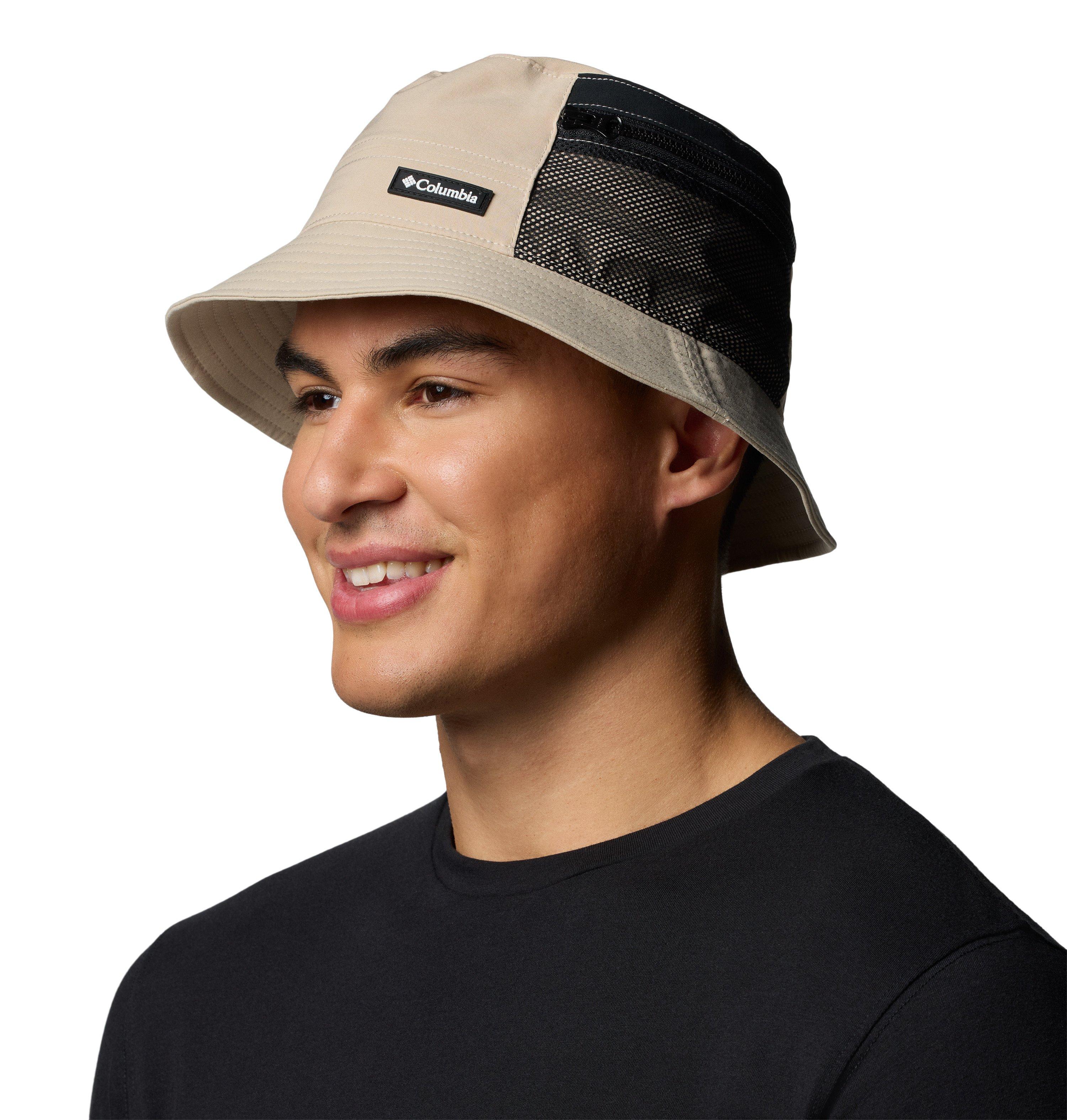 Unisex Columbia Trek II Bucket Hat - Beige - Image 3