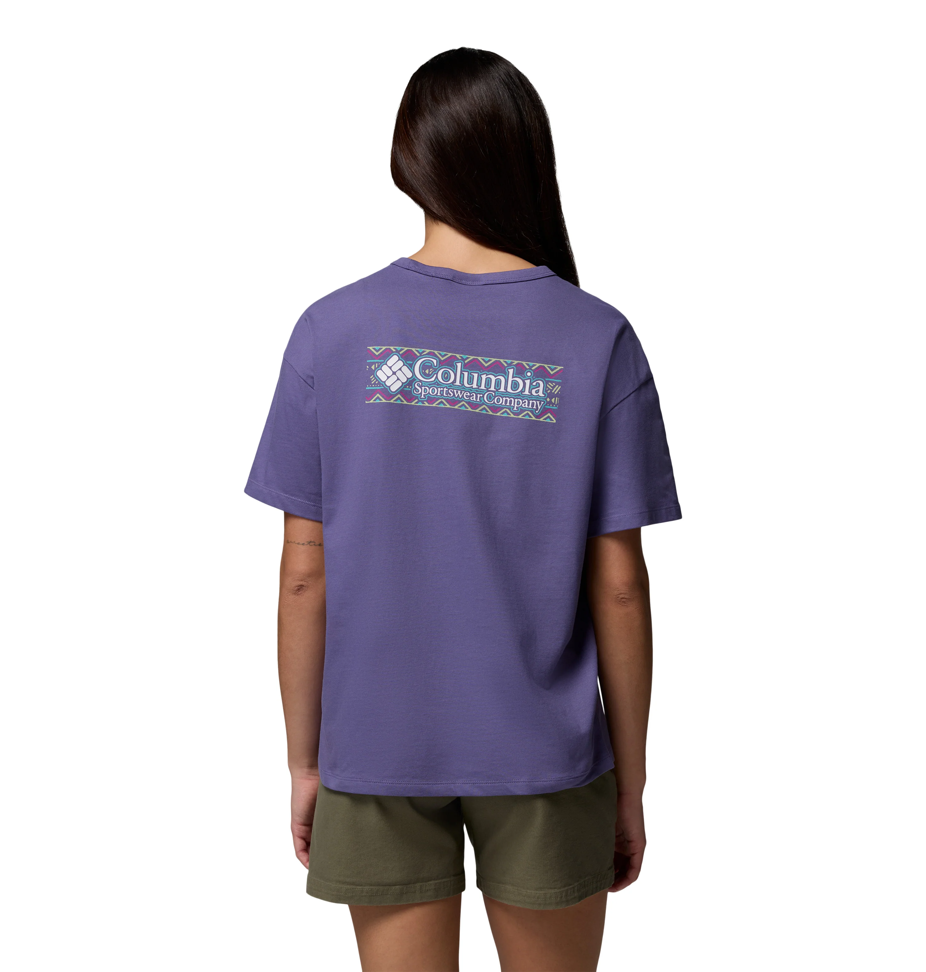 Women's CSC Heavyweight Graphic T-Shirt - Purple - Image 2