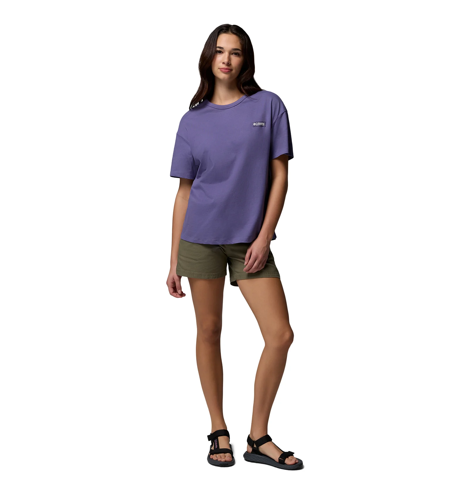 Women's CSC Heavyweight Graphic T-Shirt - Purple - Image 6