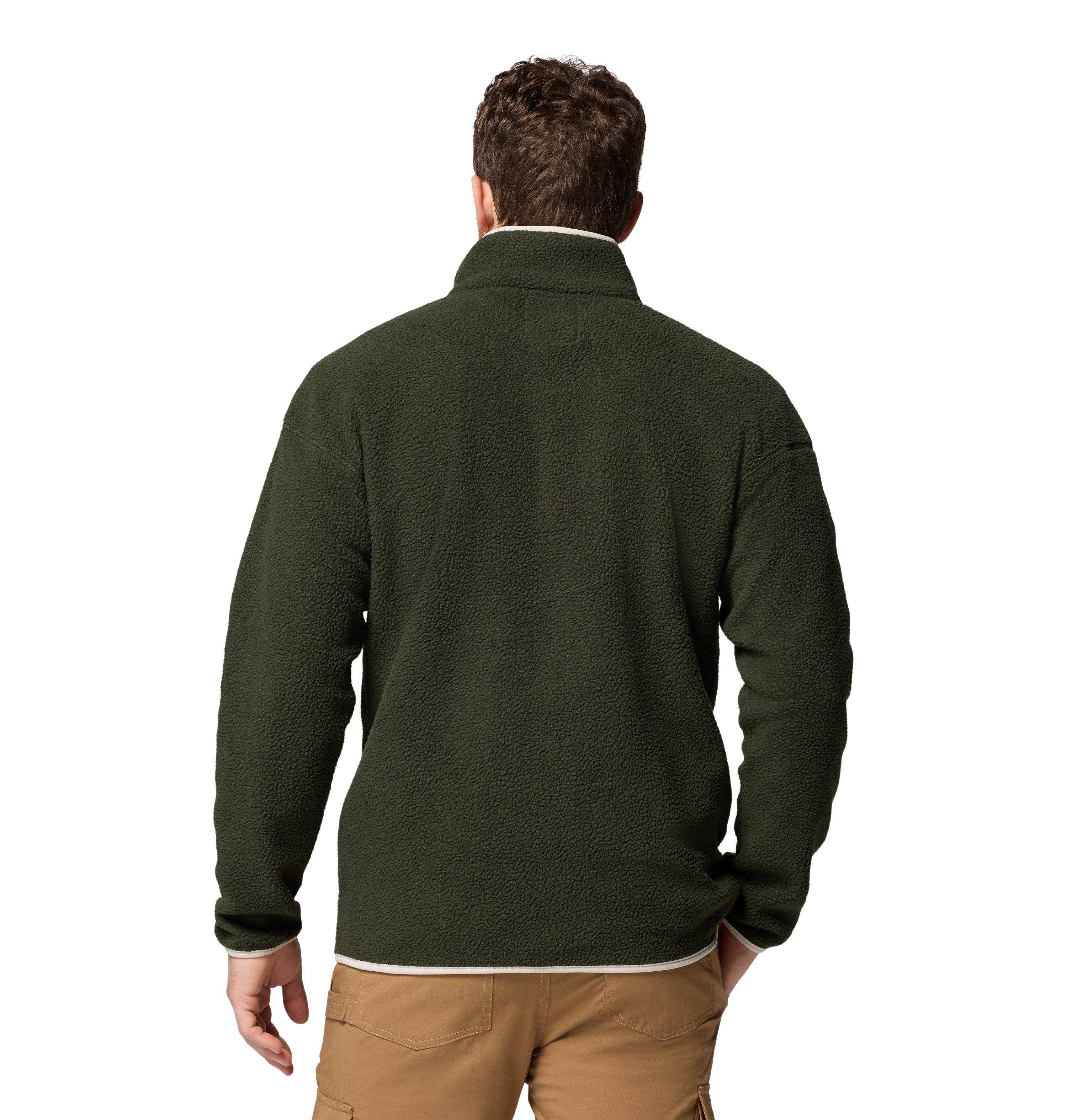 Men's Helvetia II 1/2 Snap Fleece - Dark Green - Image 2