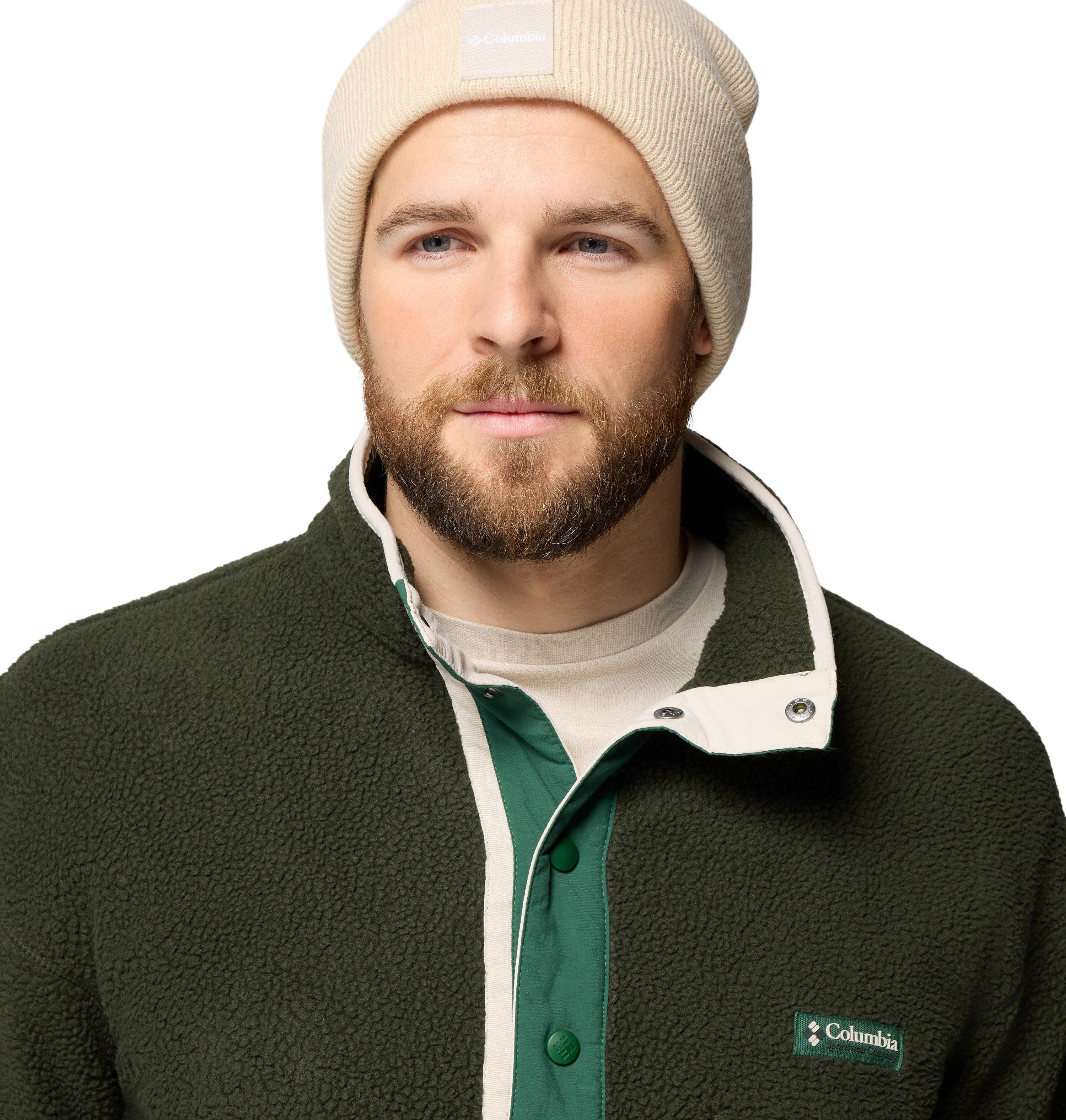 Men's Helvetia II 1/2 Snap Fleece - Dark Green - Image 3