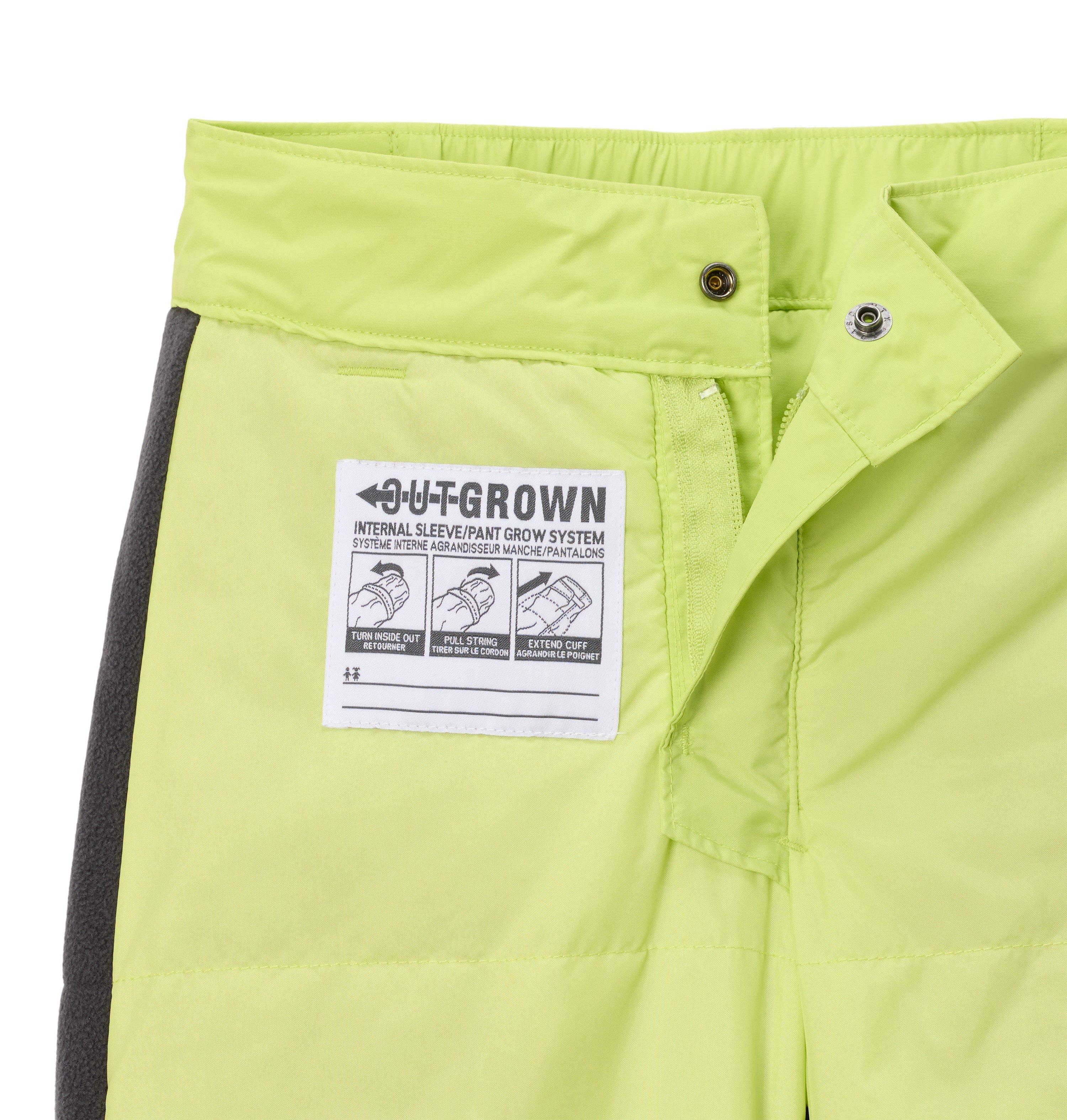 Kids' Ice Slope III Ski Pants - Green - Image 3