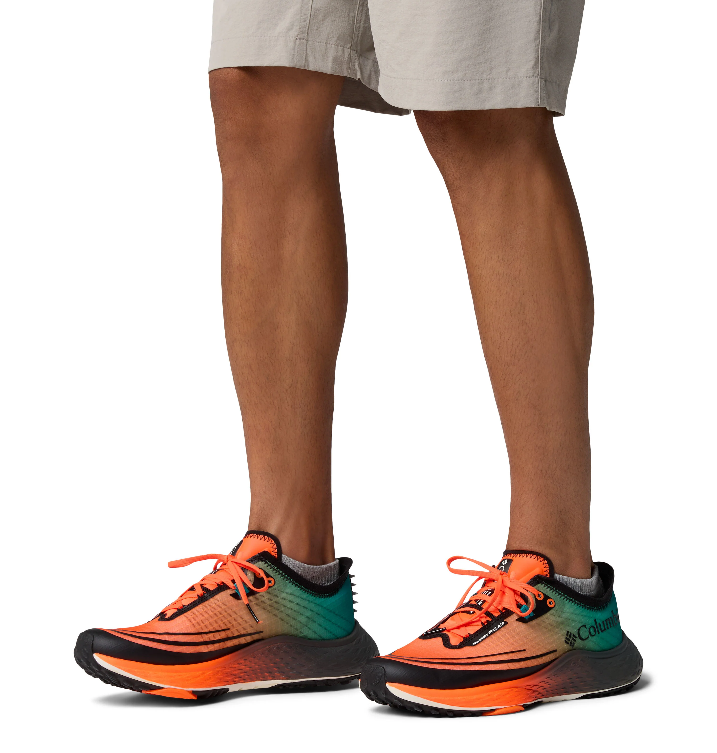 Men's Konos Speed Trail ATR™ Running Shoes - Orange / Blue - Image 10