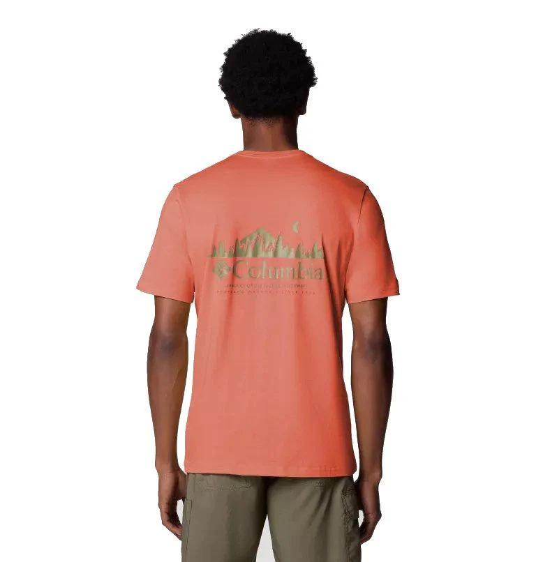 Men's Rapid Ridge T-Shirt - Red - Image 2