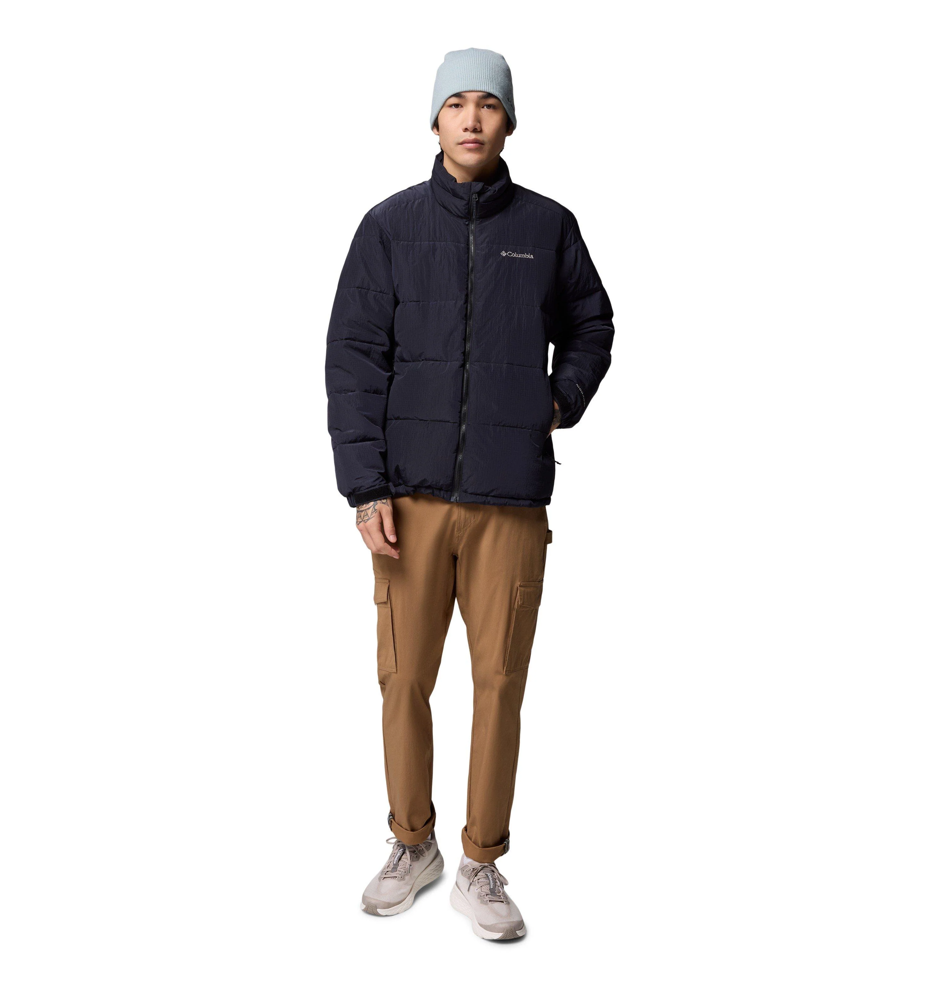 Men's Pike Lake Novelty Puffer Jacket - Black - Image 8