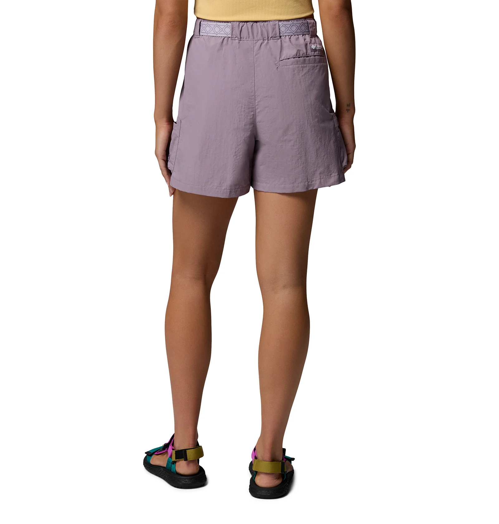 Women's Sequoia Grove Woven Walking Shorts - Purple - Image 2